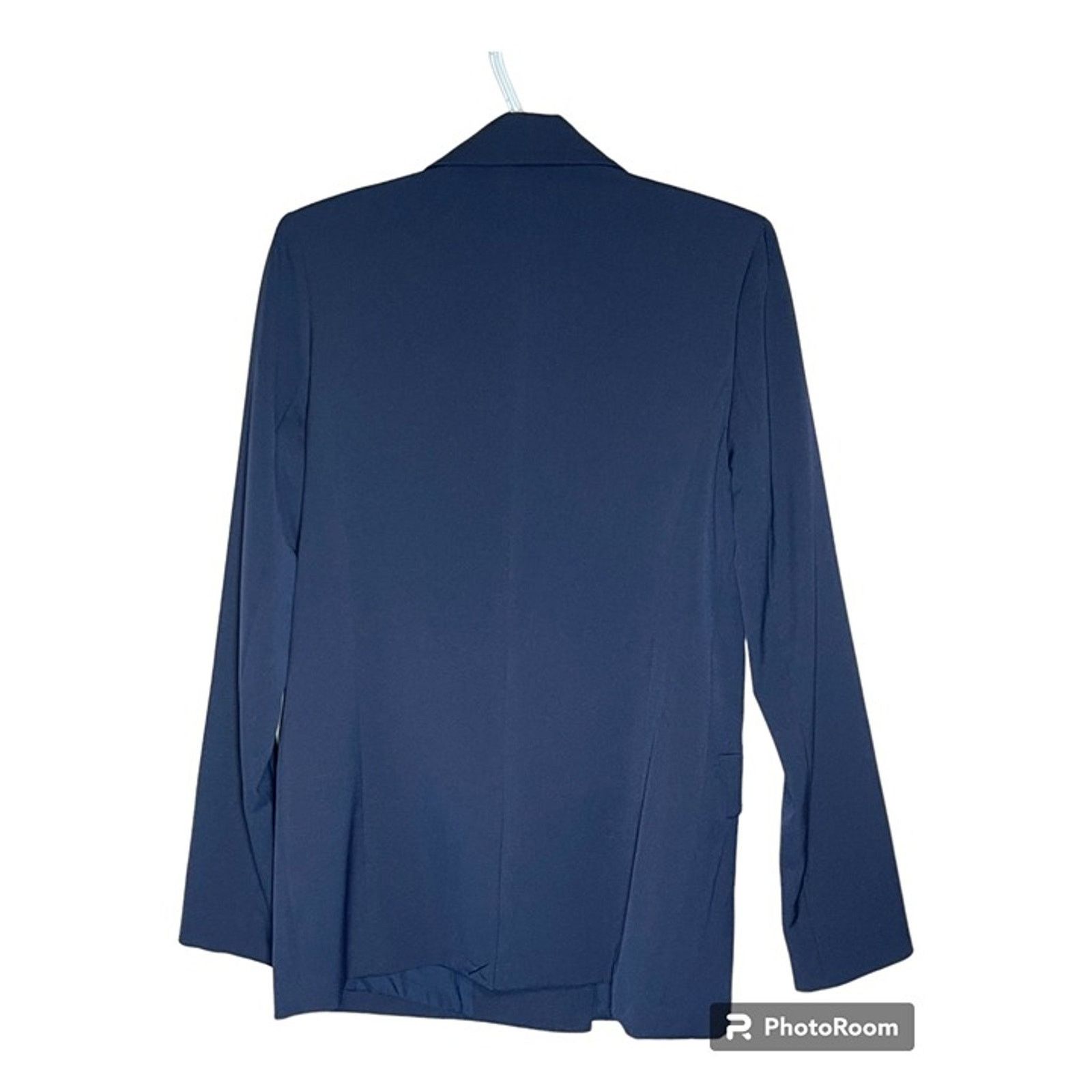Forever 21 Forever 21 Blue Double Breasted Blazer Jacket Women's Size L Size L / US 10 / IT 46 - 2 Thumbnail