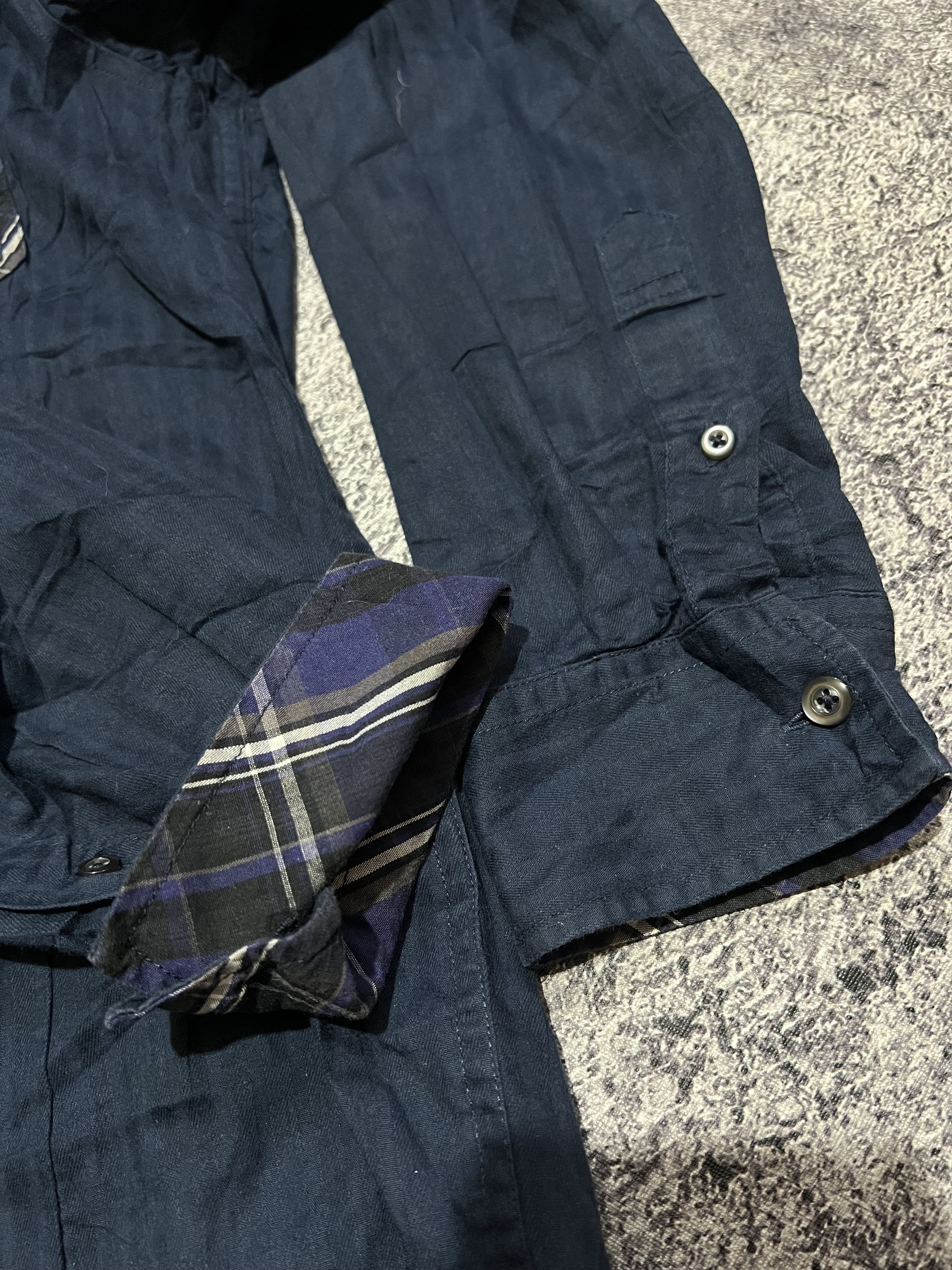 Comme des Garcons 2000s Japanese Yohji Pattern Longsleeve Shirt y2k Lgb Ifsix Size US M / EU 48-50 / 2 - 4 Thumbnail