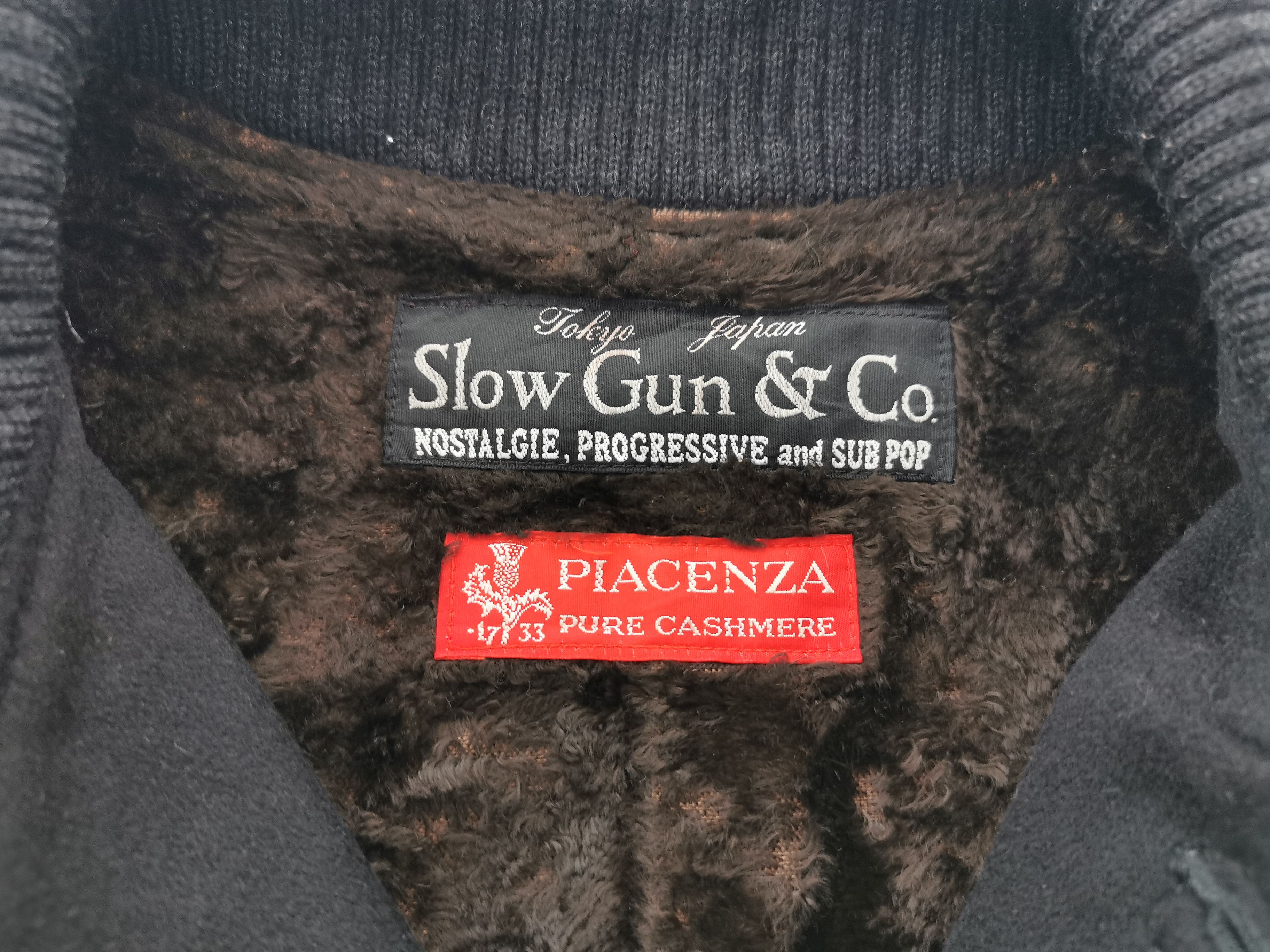 Japanese Brand Distressed Vintage 90s Slow Gun & Co Wool Varsity Jacket Size US M / EU 48-50 / 2 - 4 Thumbnail