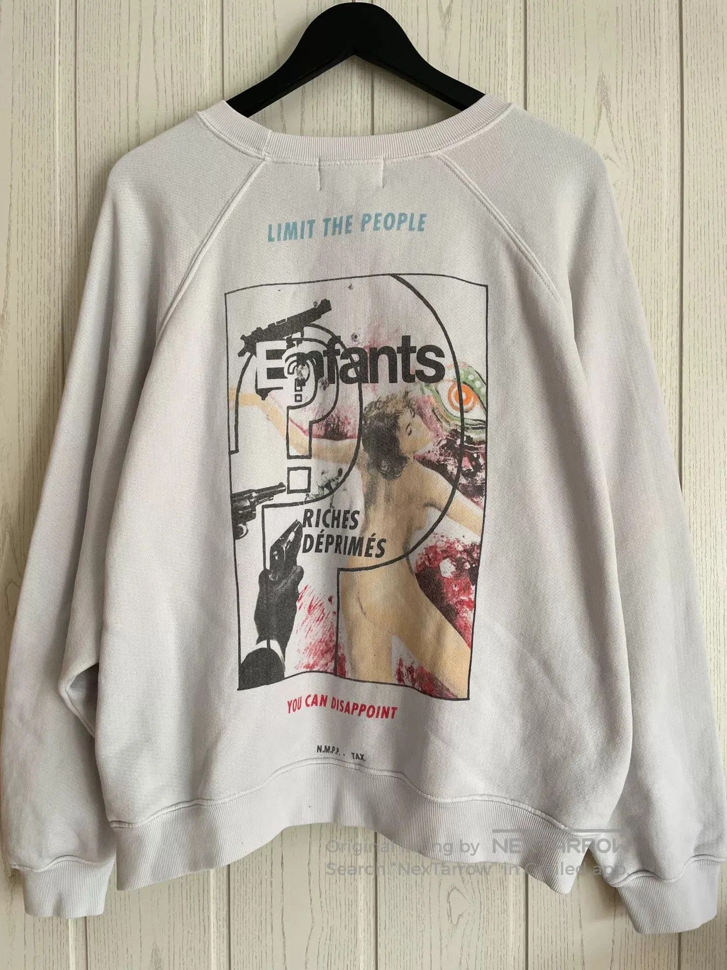 Enfants Riches Deprimes Enfants Riches Deprimes Thrilling Raglan Sweatshirt. Size US M / EU 48-50 / 2 - 2 Thumbnail