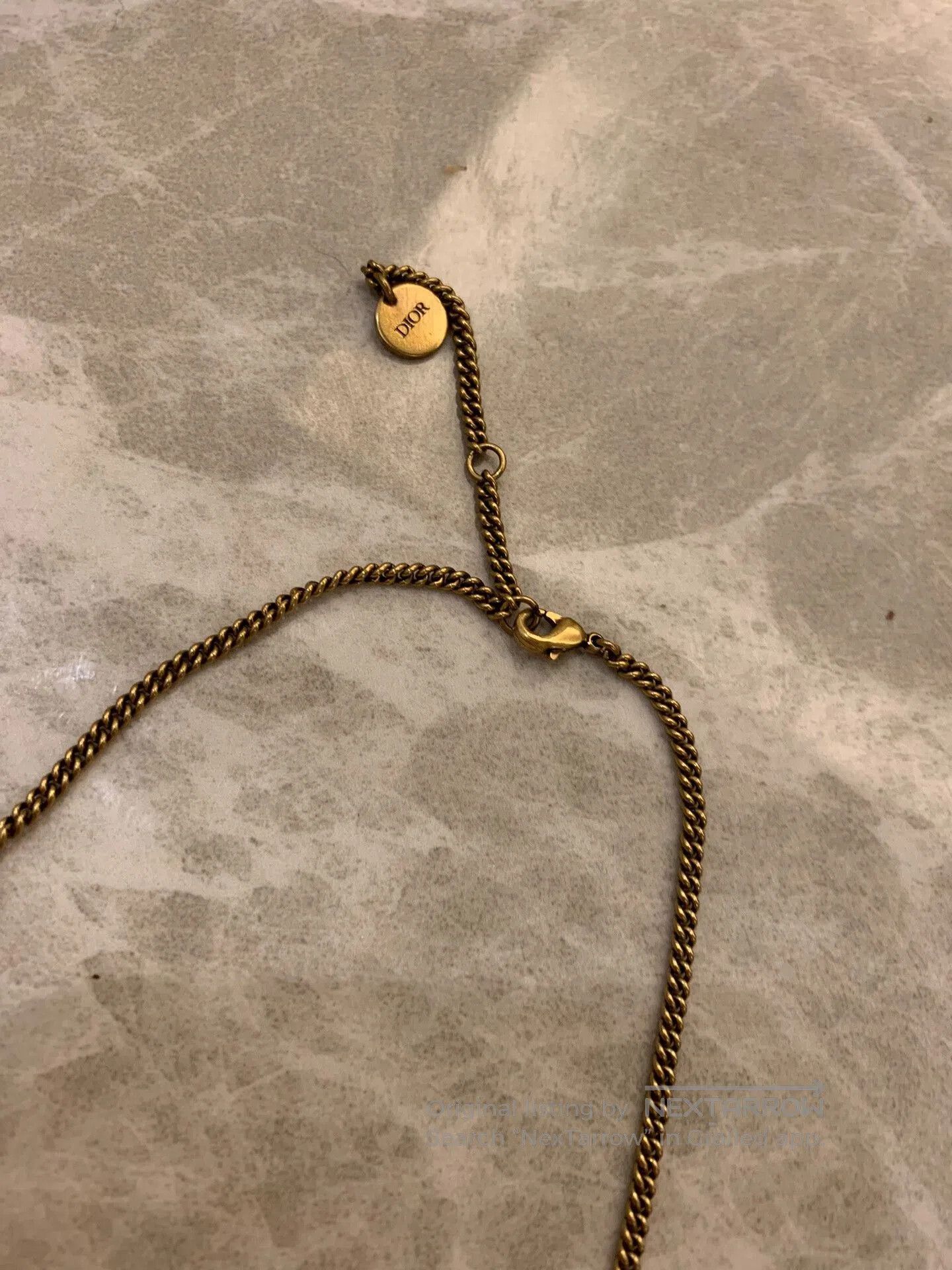 Dior Dior Rose Quartz Necklace. Size ONE SIZE - 4 Thumbnail