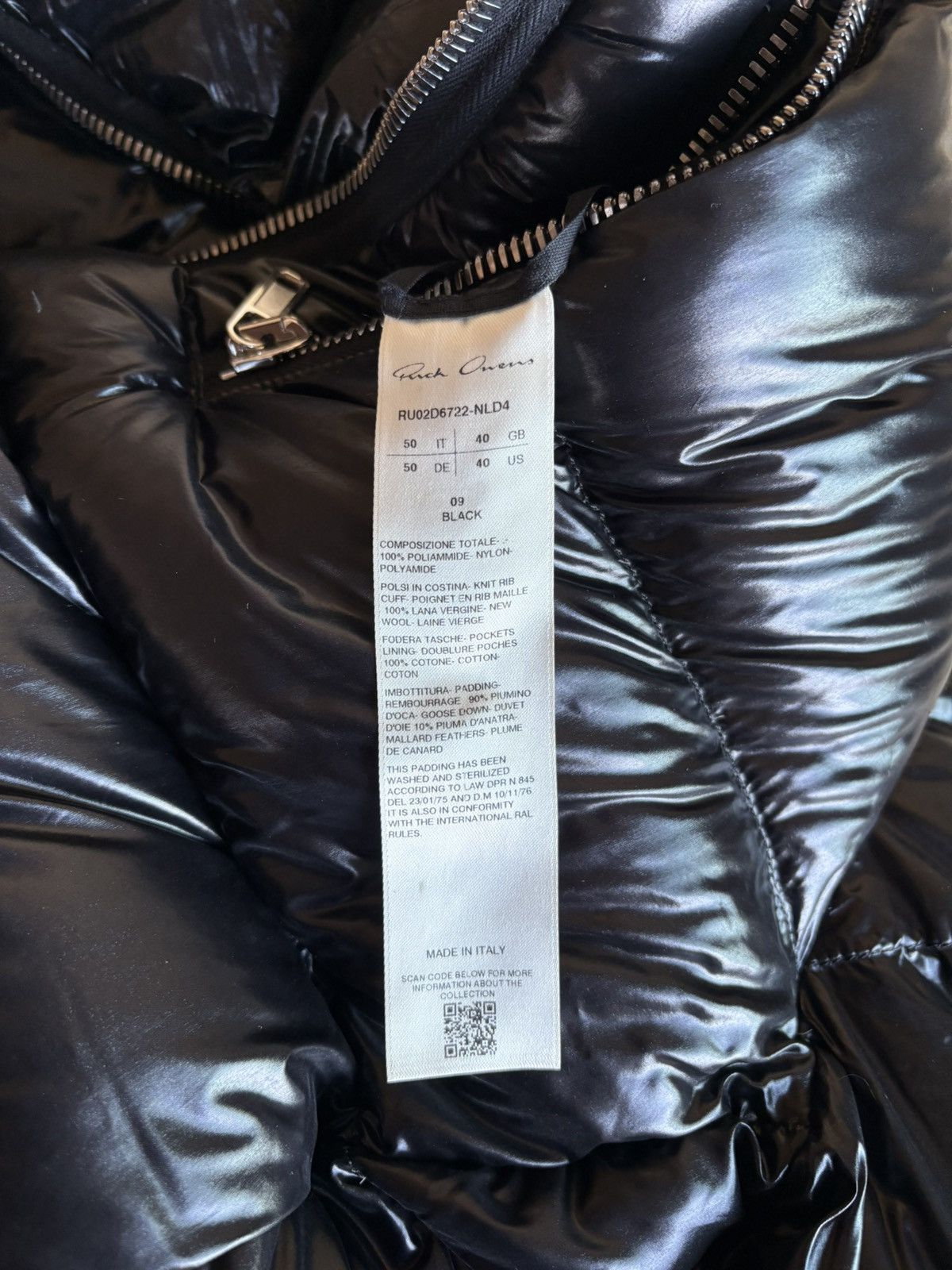 Rick Owens Rick Owens Gimp Puffer Size US L / EU 52-54 / 3 - 4 Thumbnail
