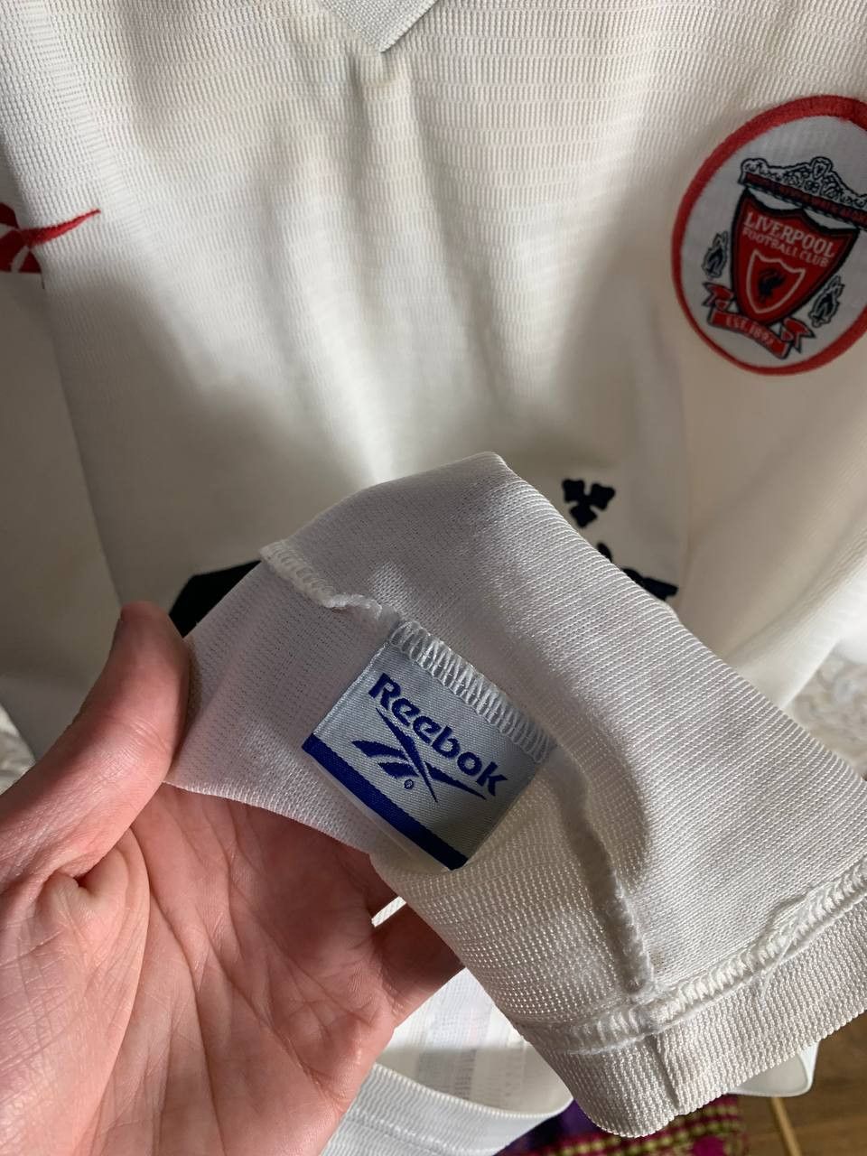 Reebok Vintage Reebok FC Liverpool England Soccer Jersey Retro Size US L / EU 52-54 / 3 - 8 Thumbnail