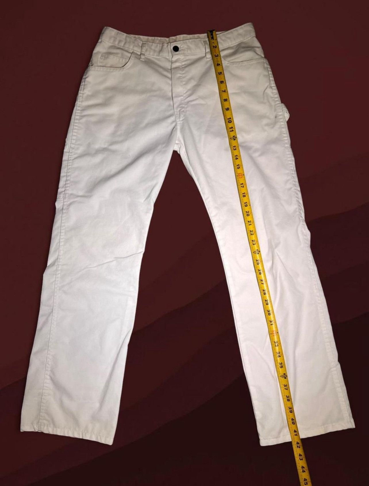 Dickies White Dickies pants with side pockets Size US 34 / EU 50 - 4 Thumbnail