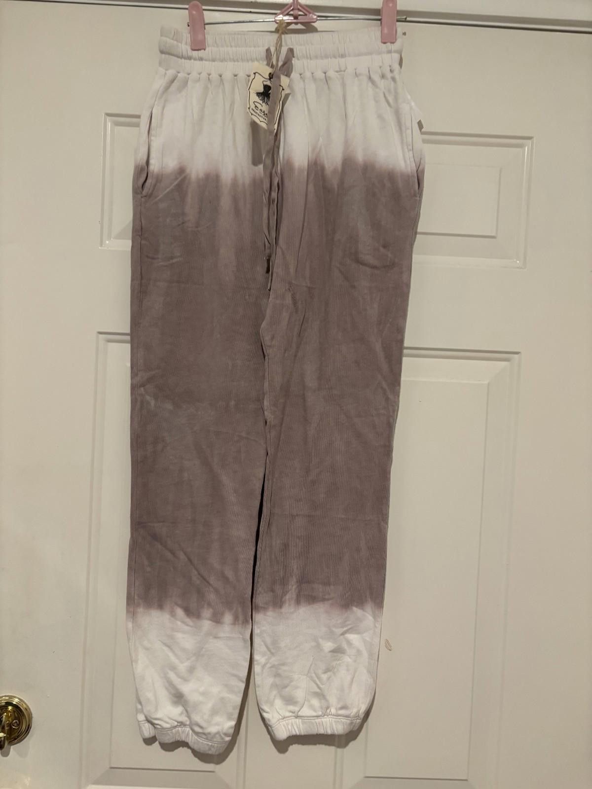 Eastland Womens Easel sweatpants white, beige size S #366 Size 28" / US 6 / IT 42 - 1 Thumbnail