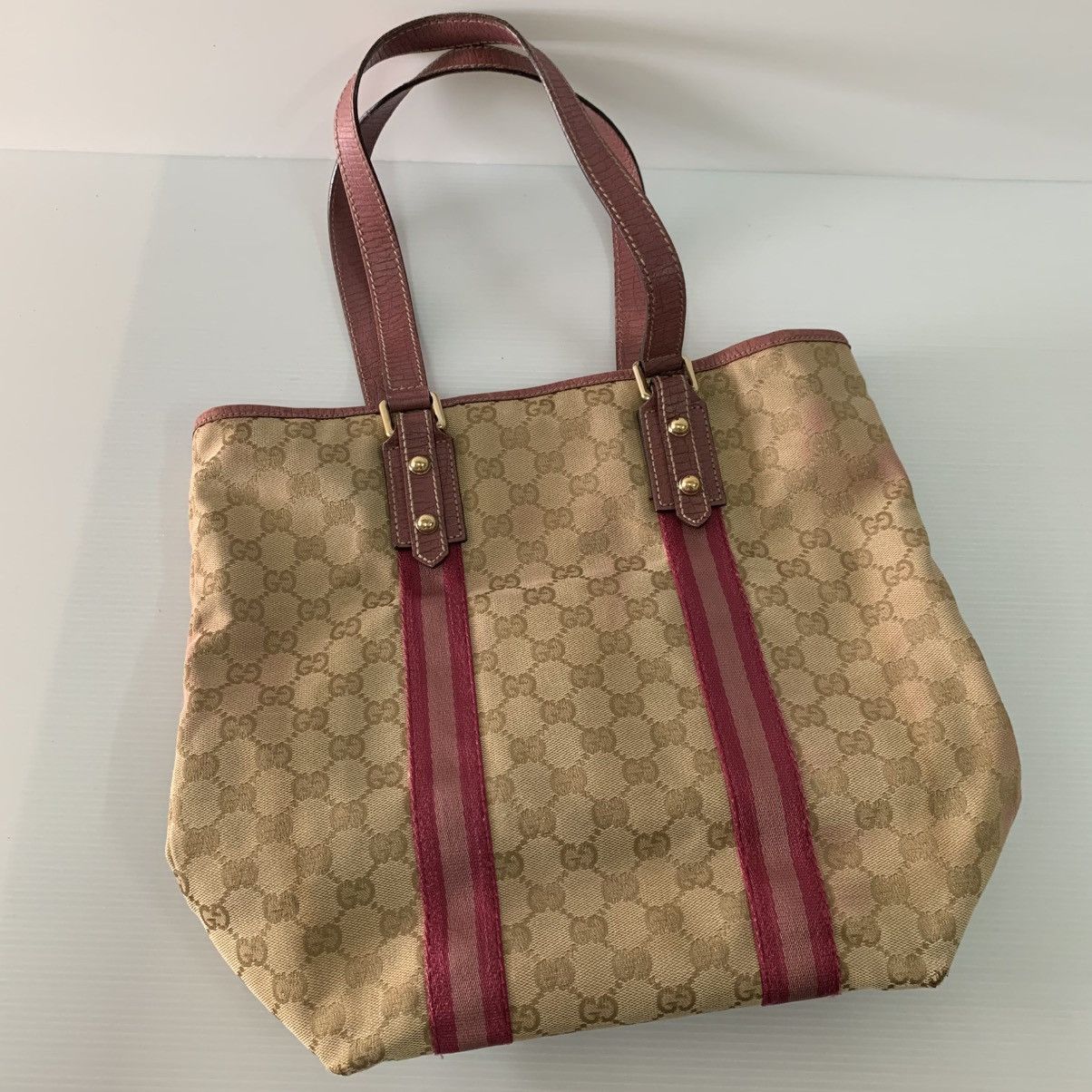 Gucci Gucci Monogram Tote Bag Size ONE SIZE - 9 Thumbnail