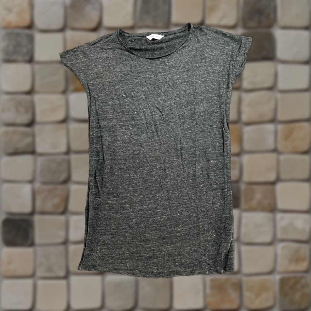 Everlane Everlane Shirt Dress Womens Medium Gray Linen Pullover Size M / US 6-8 / IT 42-44 - 1 Thumbnail