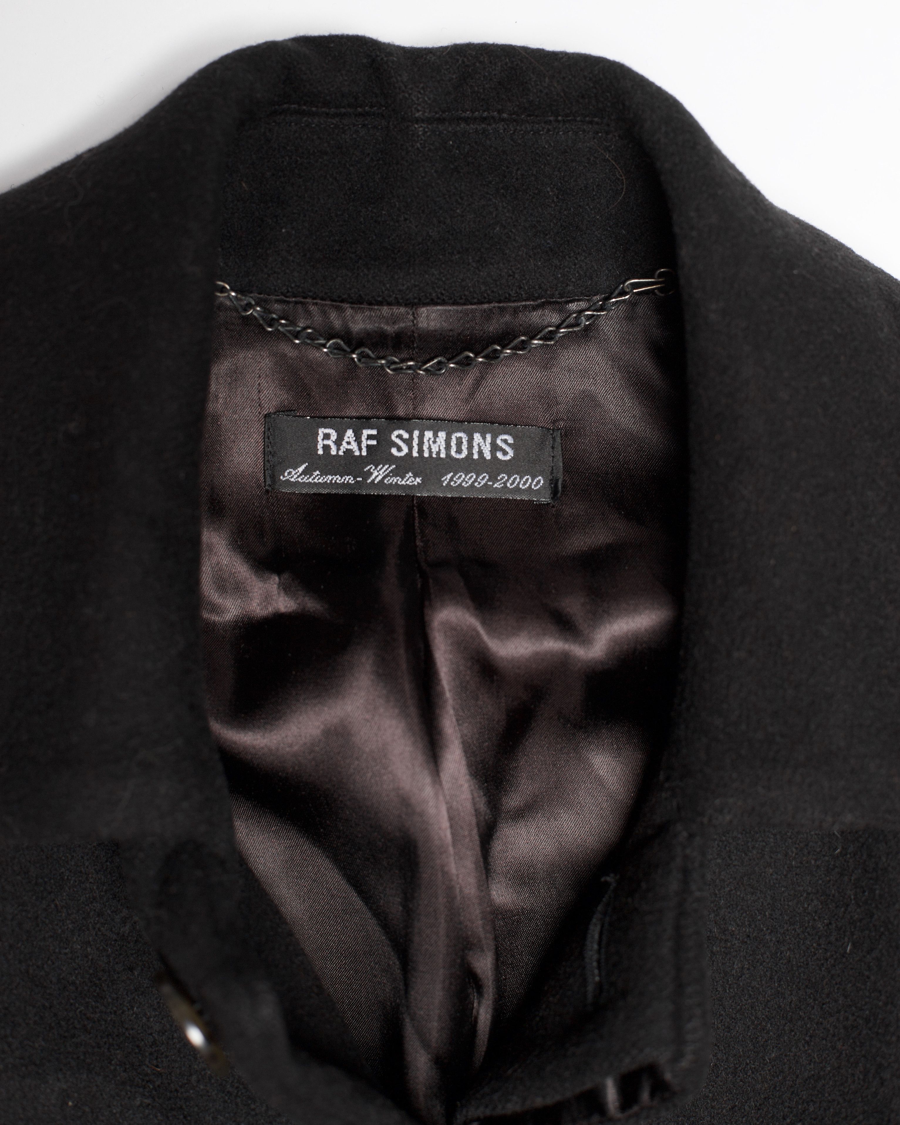 Raf Simons Raf Simons Autumn-Winter 1999/00 Wool Trench Coat Size US S / EU 44-46 / 1 - 5 Thumbnail