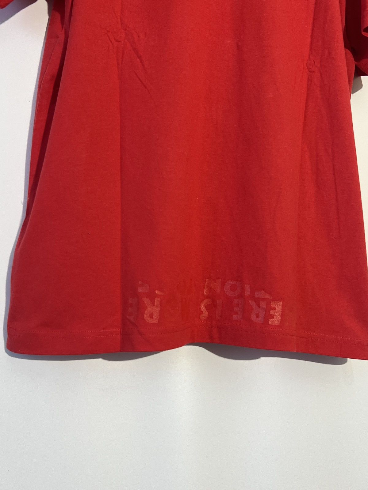 Maison Margiela Red Martin Maison Margiela t-shirt (new with tags) Size US XL / EU 56 / 4 - 6 Thumbnail
