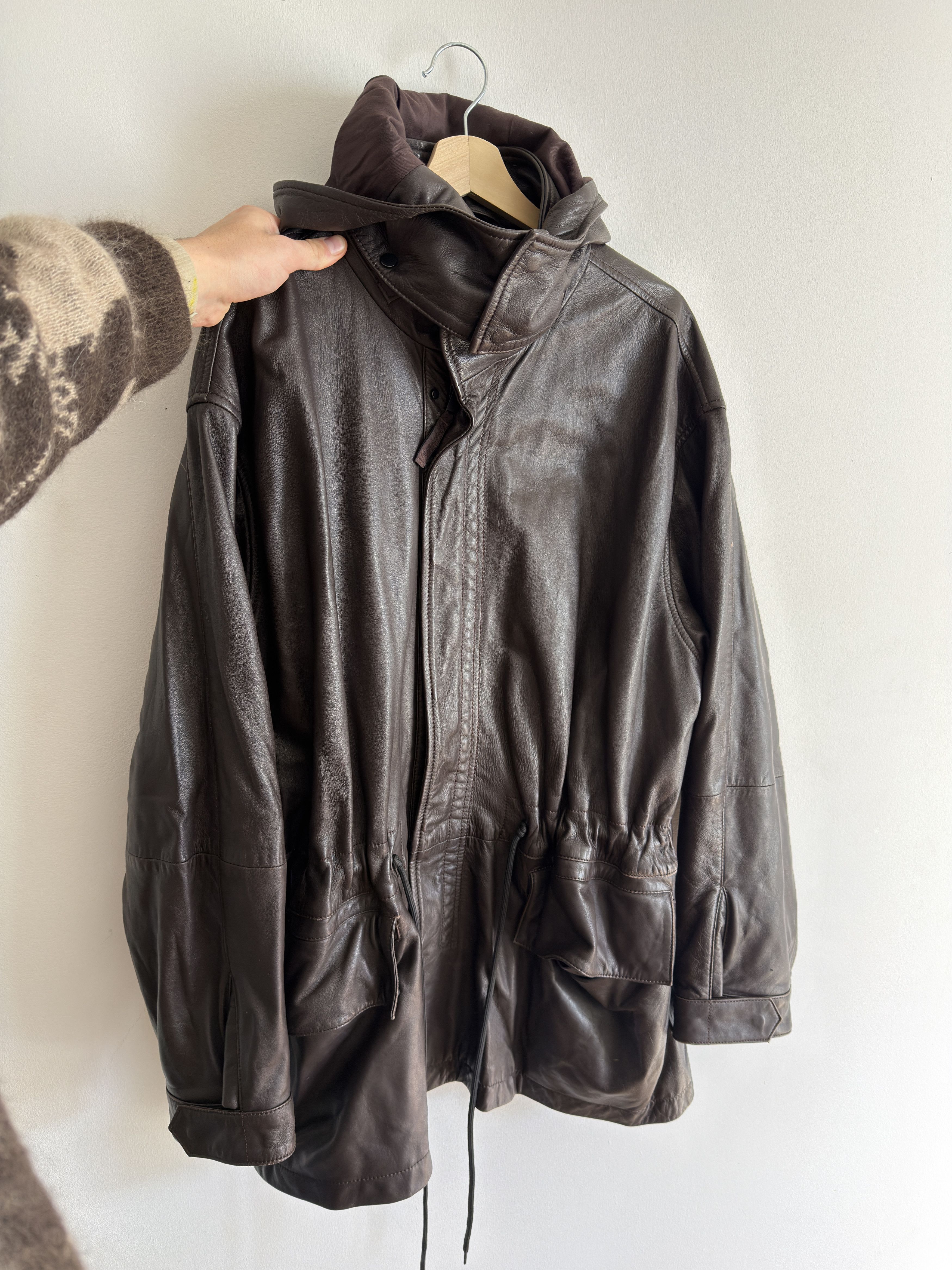 Studio Nicholson Studio Nicholson x Zara Leather Jacket Size US M / EU 48-50 / 2 - 2 Thumbnail
