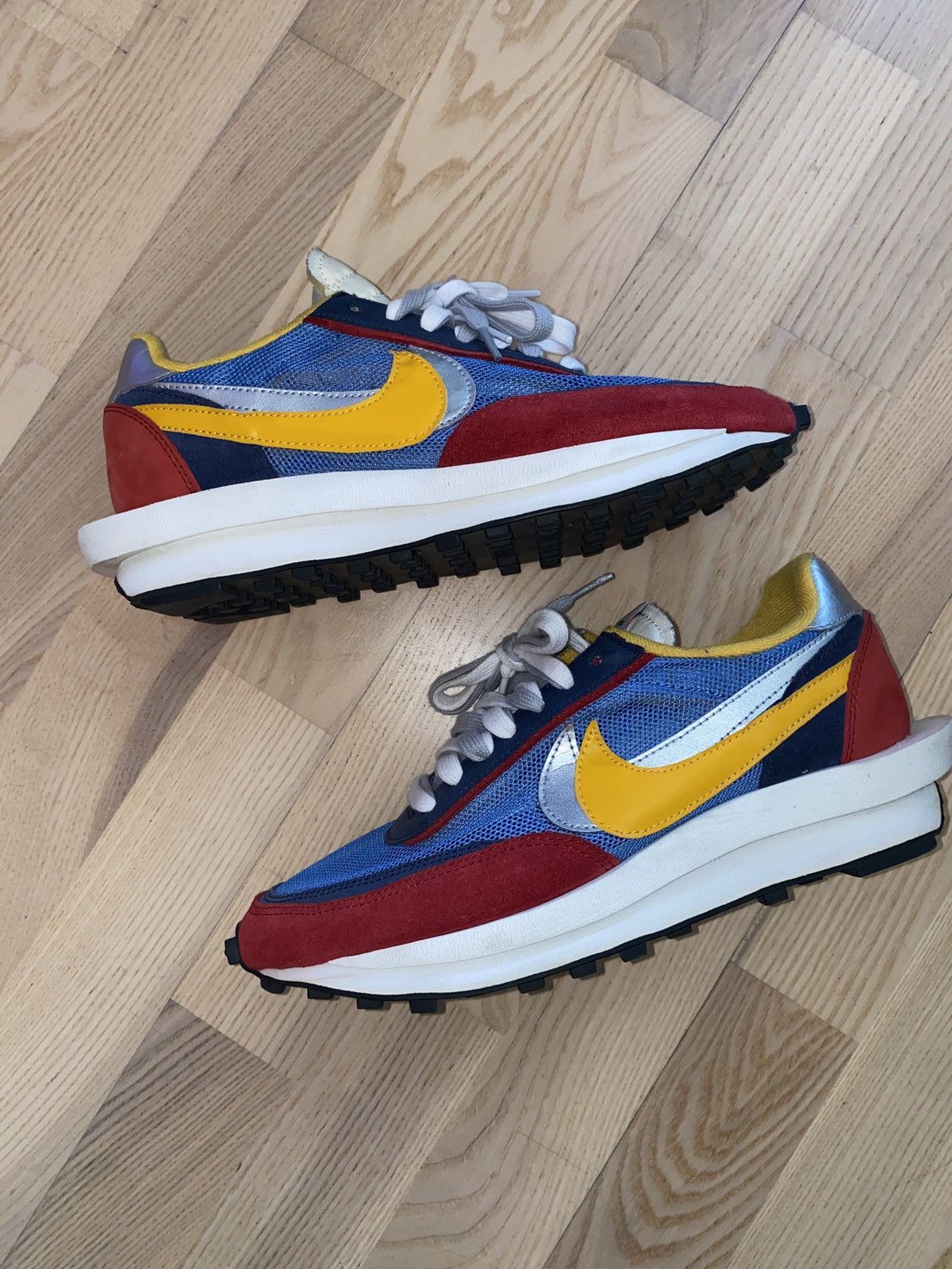 Nike × Sacai Nike x Sacai LD Waffle Varsity Blue size 9 Size US 9 / EU 42 - 4 Thumbnail