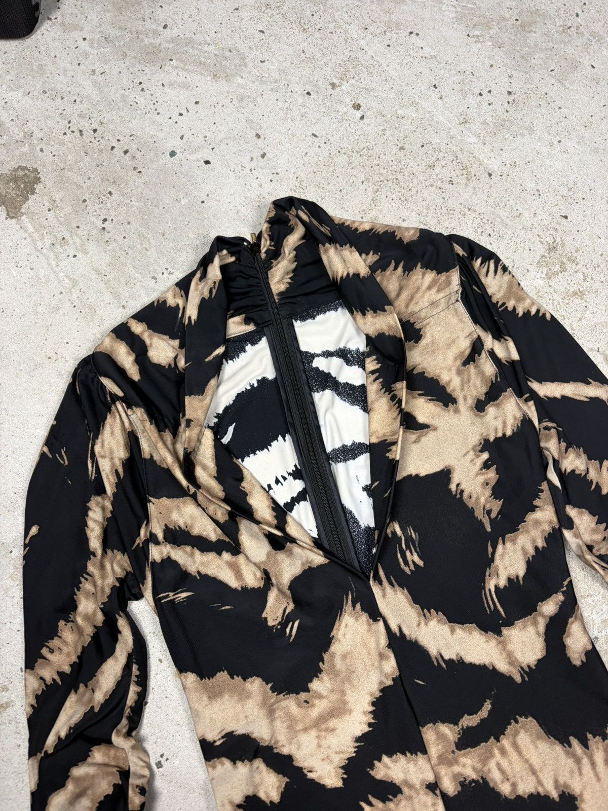 Roberto Cavalli Roberto Cavalli 2007 Animal Print Dress Size S / US 4 / IT 40 - 8 Thumbnail