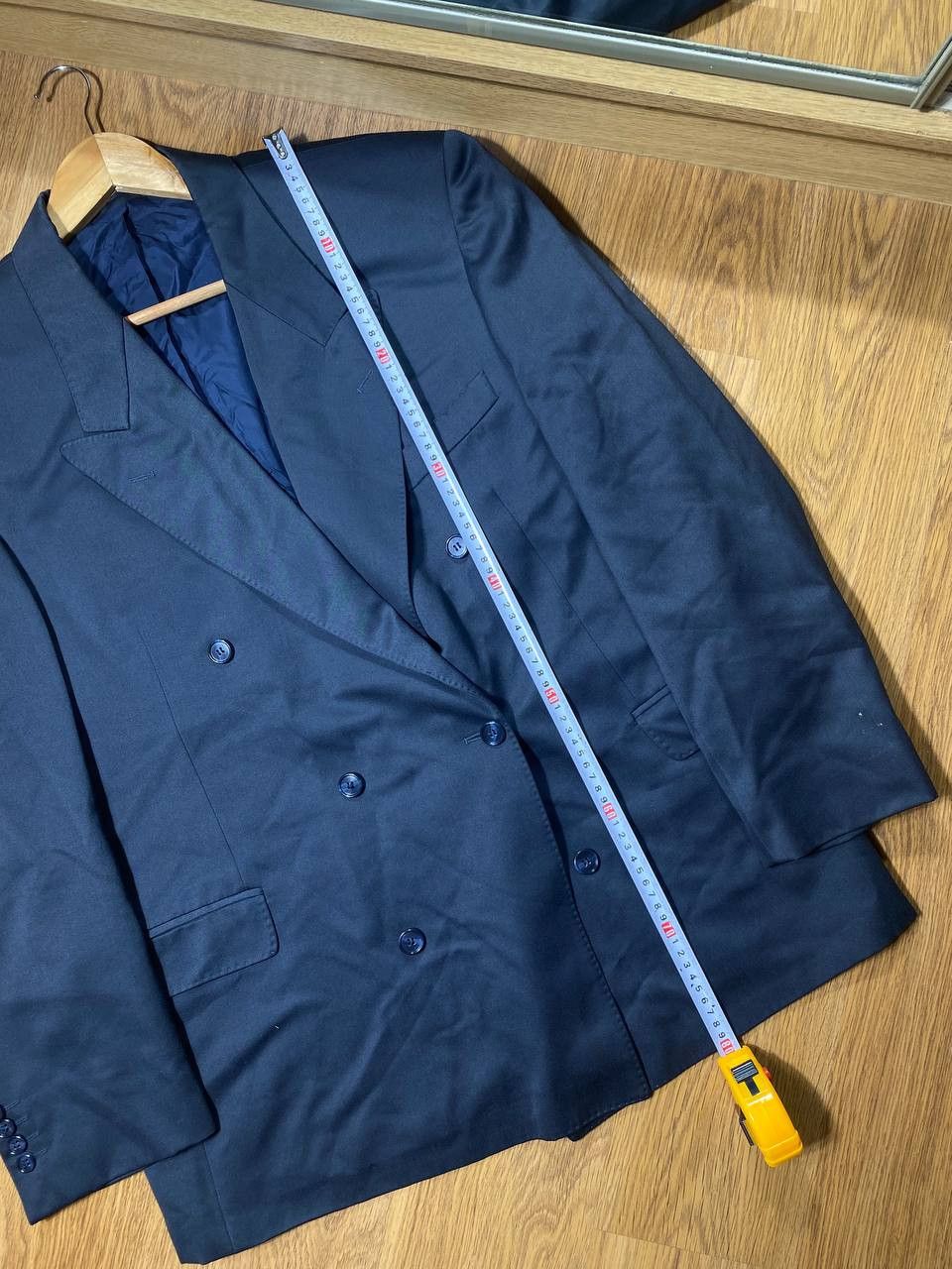 Yves Saint Laurent Yves Saint Laurent YSL Vintage Navy Blazer Size 46R - 19 Thumbnail