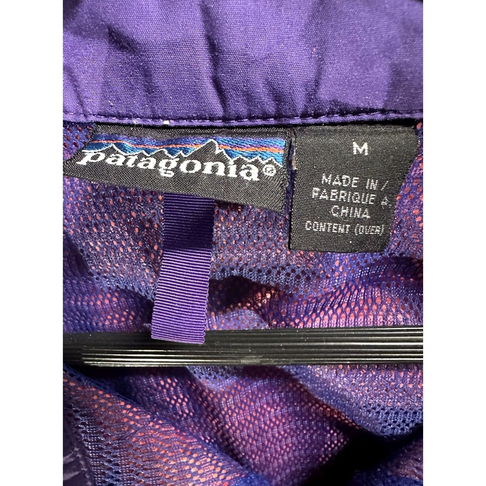 Patagonia VINTAGE Patagonia Jacket Mens XL Red Purple Mountain Ski ...