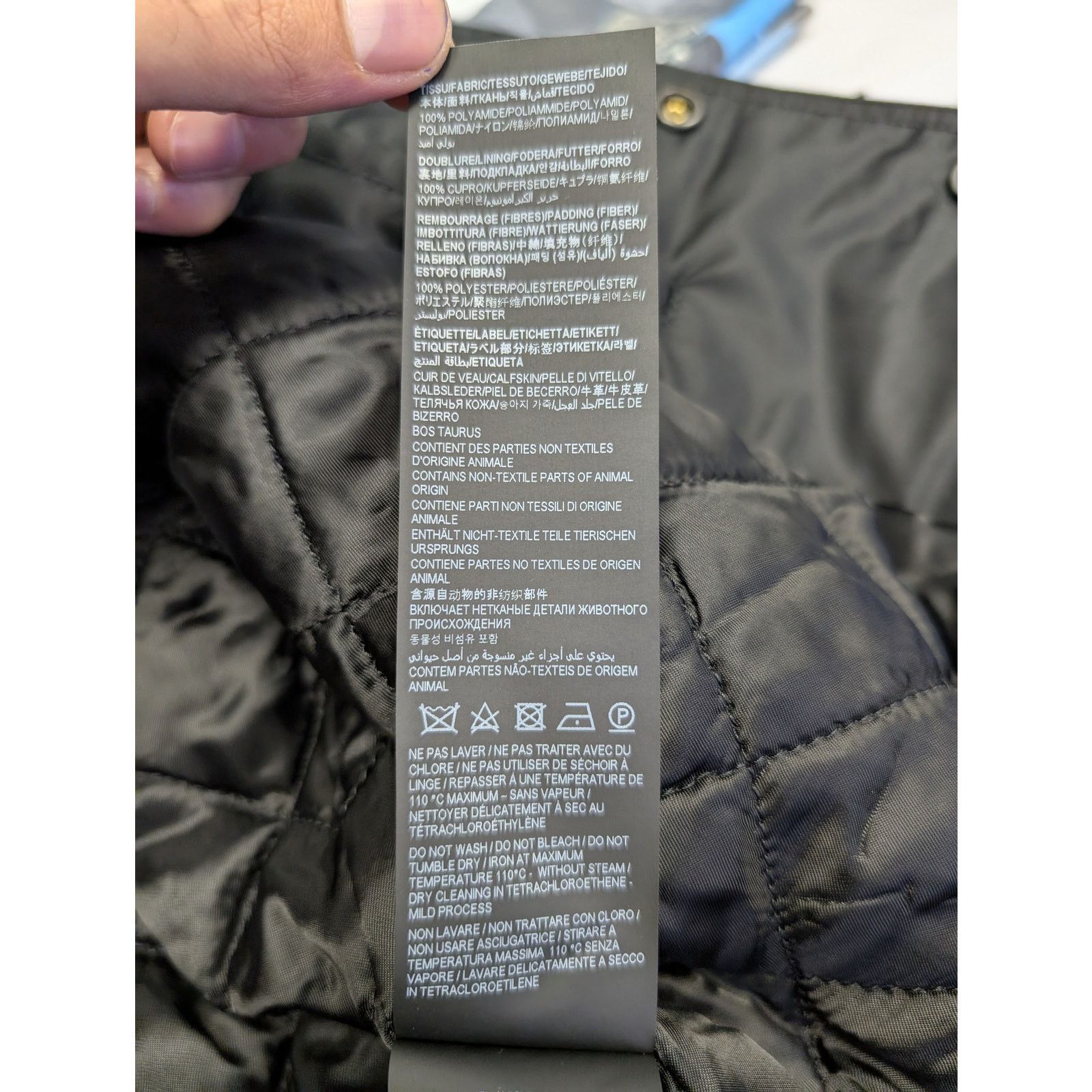 Saint Laurent Paris o1rshd1 Jacket in Black Size US L / EU 52-54 / 3 - 15 Thumbnail