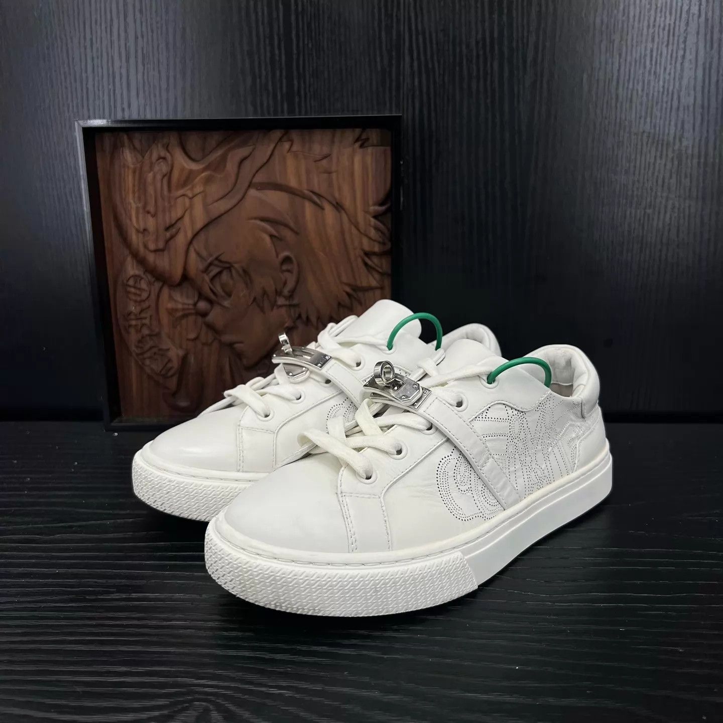 Hermes Hermès Kelly White Sneakers 35 Size US 4.5 / IT 34.5 - 1 Thumbnail