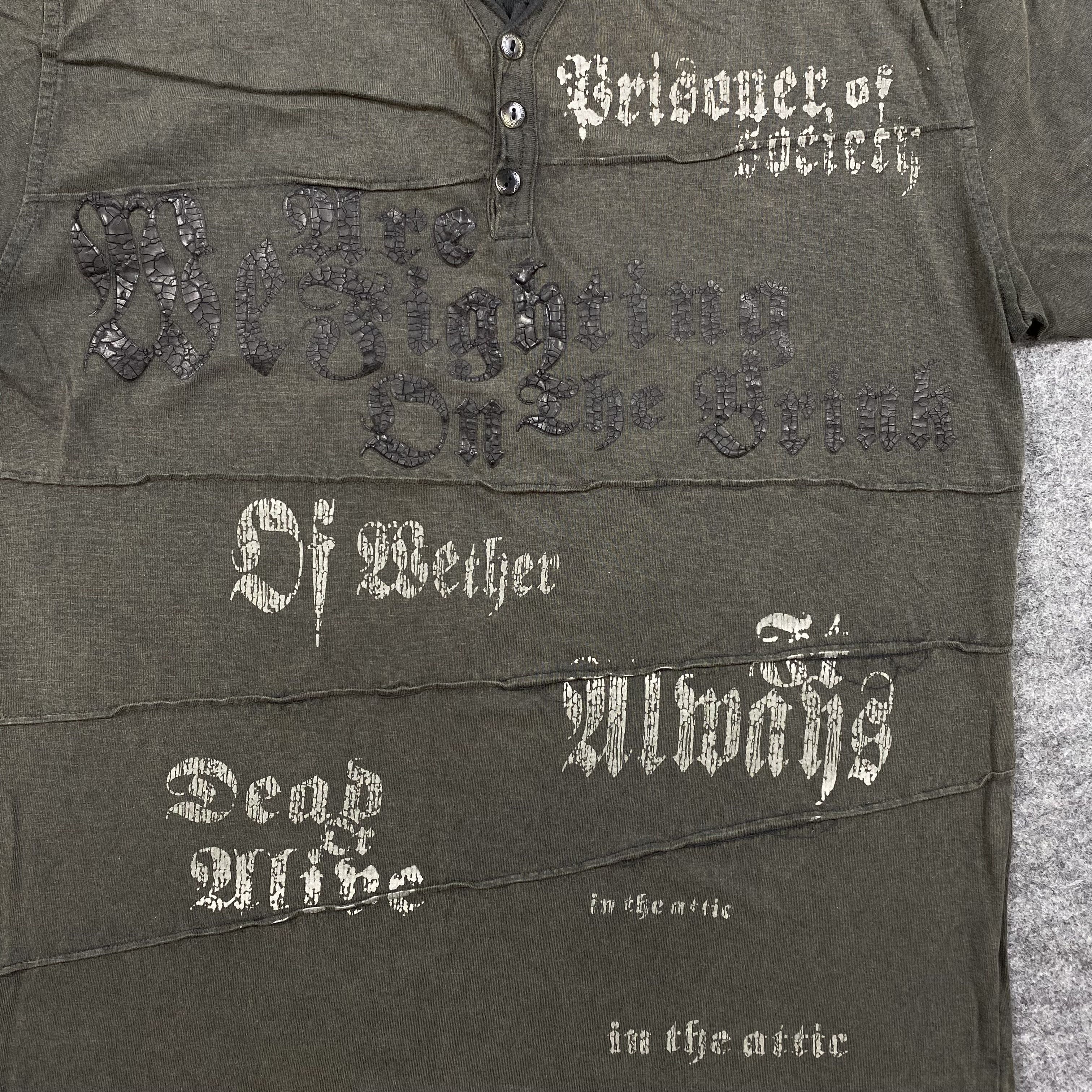 If Six Was Nine In The Attic Poem Tshirt-N005 Size US M / EU 48-50 / 2 - 3 Thumbnail