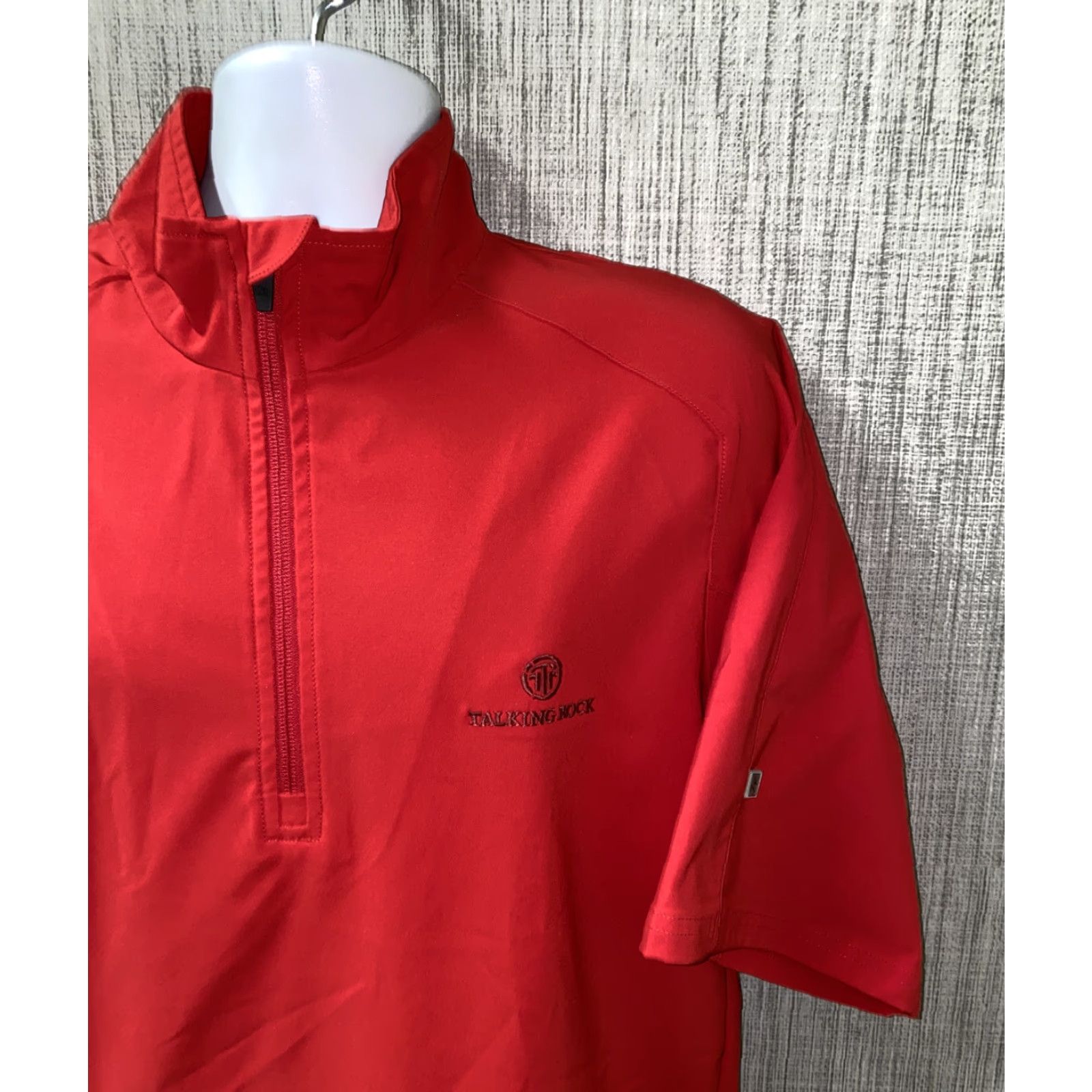 Vintage **Zero Restriction Red 1/2 Zip Mens Golf Jacket Size M** User: **Zero Restriction Red 1/2 Zip Mens Golf Jacket Size M** Size US M / EU 48-50 / 2 - 2 Thumbnail