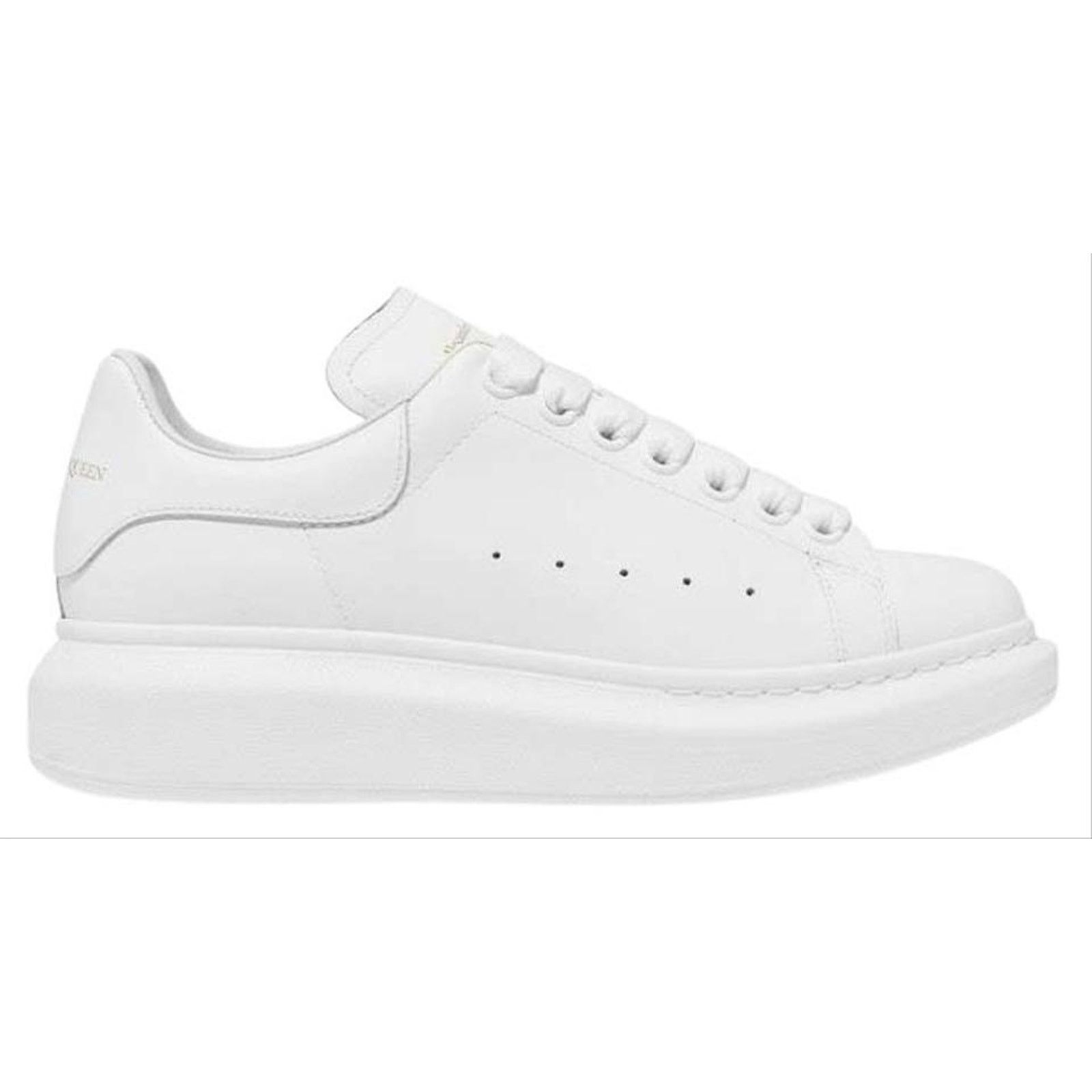 Alexander McQueen oversized leather sneakers 40 Size US 10 / IT 40 - 1 Thumbnail