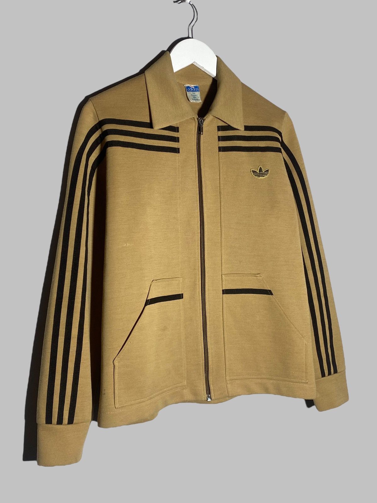 Vintage Vintage 70s 80s Adidas Georg Schwahn Track Top Jacket Size US M / EU 48-50 / 2 - 4 Thumbnail
