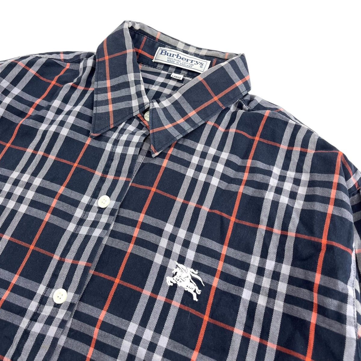 Burberry × Vintage 🇬🇧Vintage Burberrys Shirt Nova Check Long Shirt ( WOMEN’S ) Size US S / EU 44-46 / 1 - 3 Thumbnail