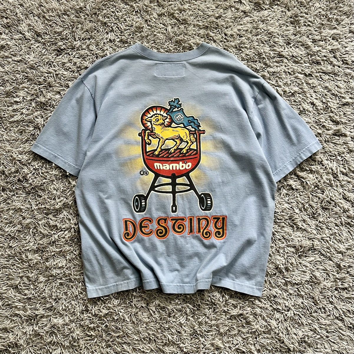 Mambo × Vintage Vintage 1995 Mambo Destiny Tee Size US L / EU 52-54 / 3 - 1 Thumbnail