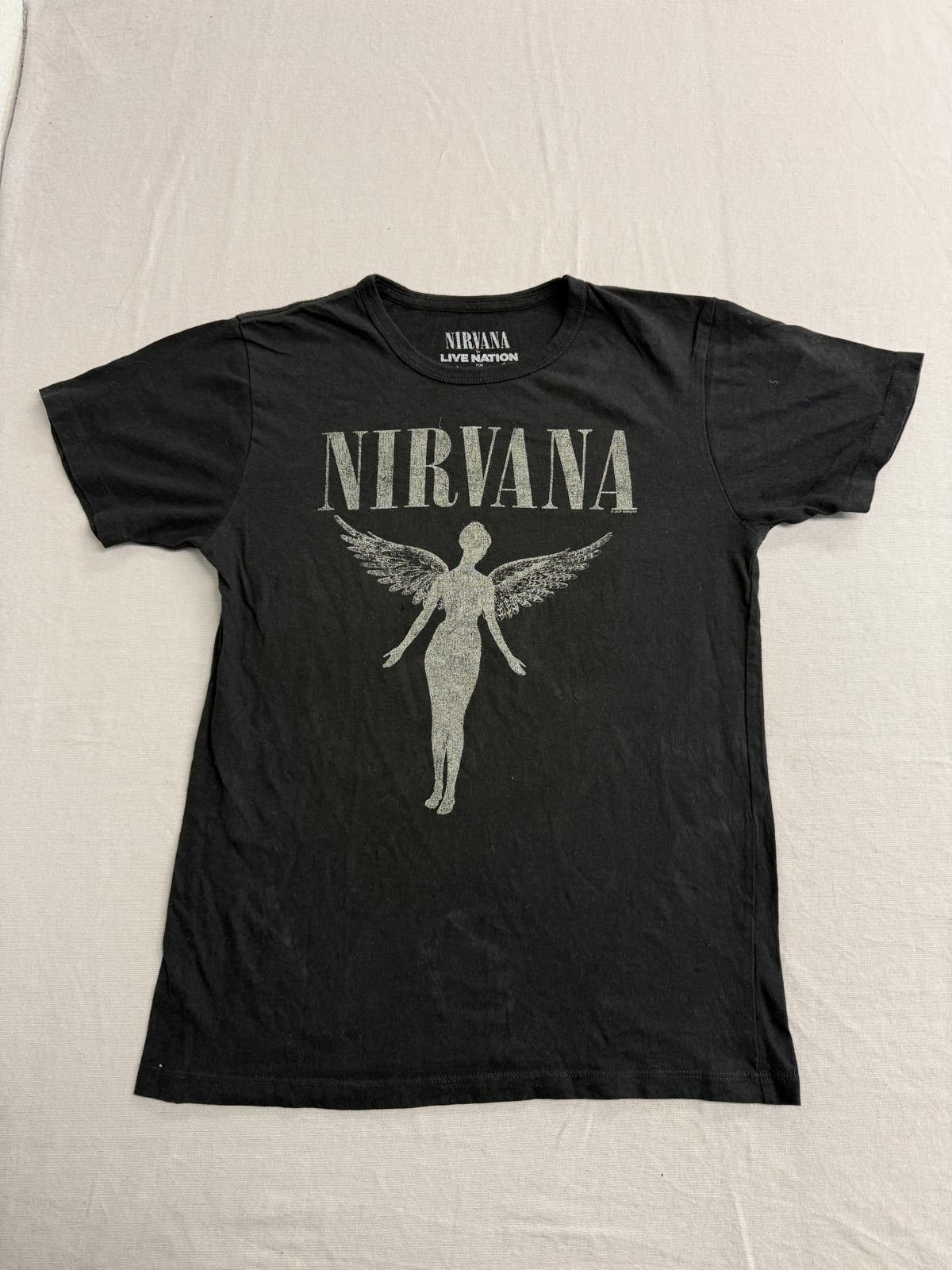 Free People Free People Nirvana T-shirt In Utero Tour Dates 2019 XS Size XS / US 0-2 / IT 36-38 - 1 Thumbnail