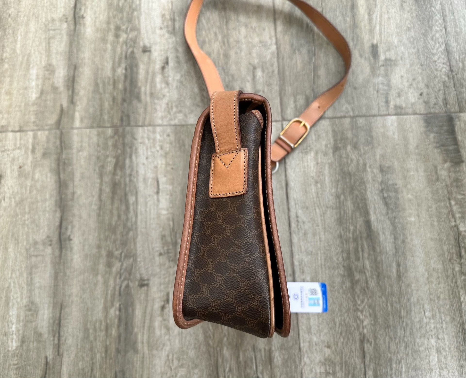 Celine Celine Trotteur Flap gold loop vintage crossbody Size ONE SIZE - 4 Thumbnail