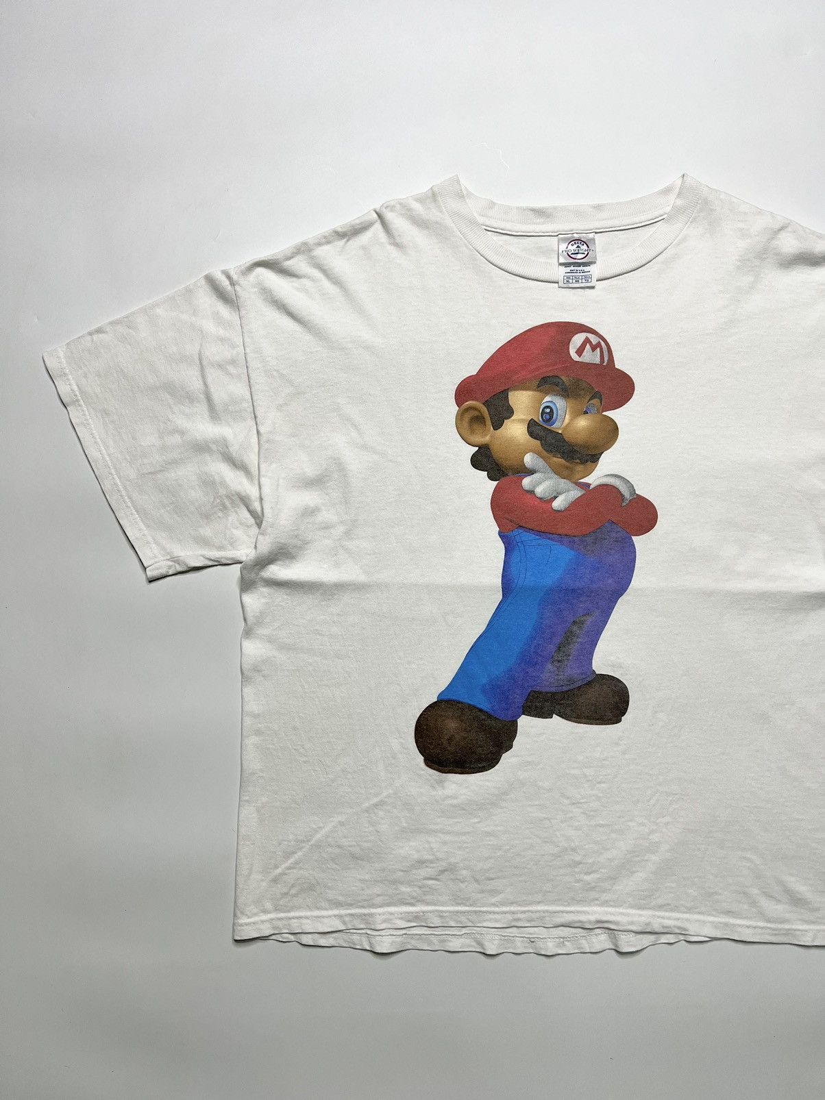 Cartoon Network × Nintendo × Vintage Vintage 2000s Super Mario T-Shirt Size US XL / EU 56 / 4 - 1 Thumbnail