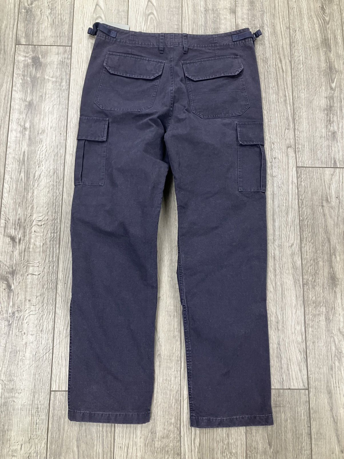 Balenciaga 32-Balenciaga Slim Navy Cargo Pants Size US 32 / EU 48 - 5 Thumbnail
