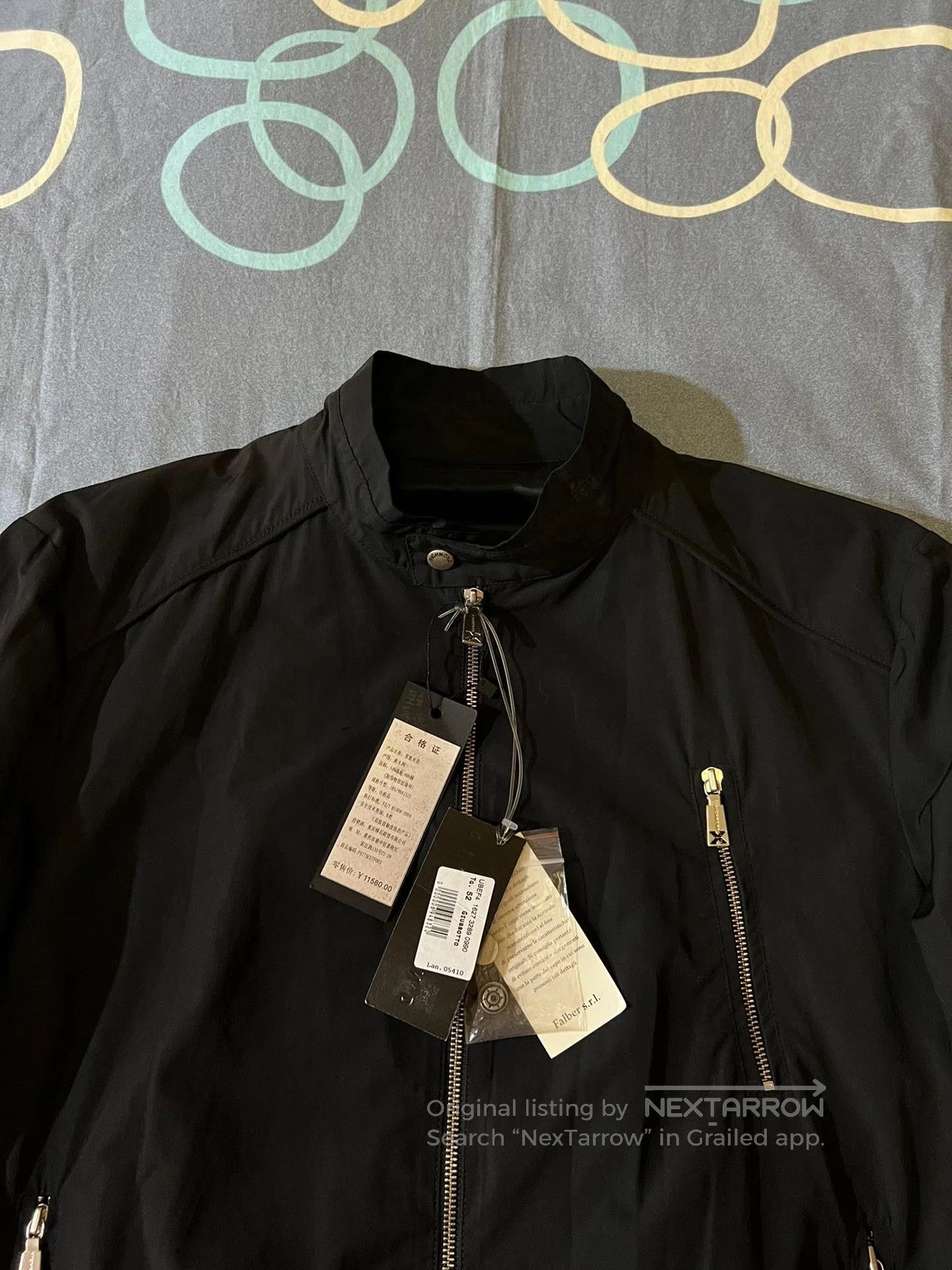 John Richmond Richmond Embroidered Biker Jacket. Size US L / EU 52-54 / 3 - 3 Thumbnail