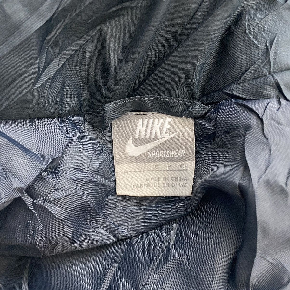 Nike NIKE SPORTSWEAR Plain Black Puffer Bomber Jacket Size US S / EU 44-46 / 1 - 5 Thumbnail