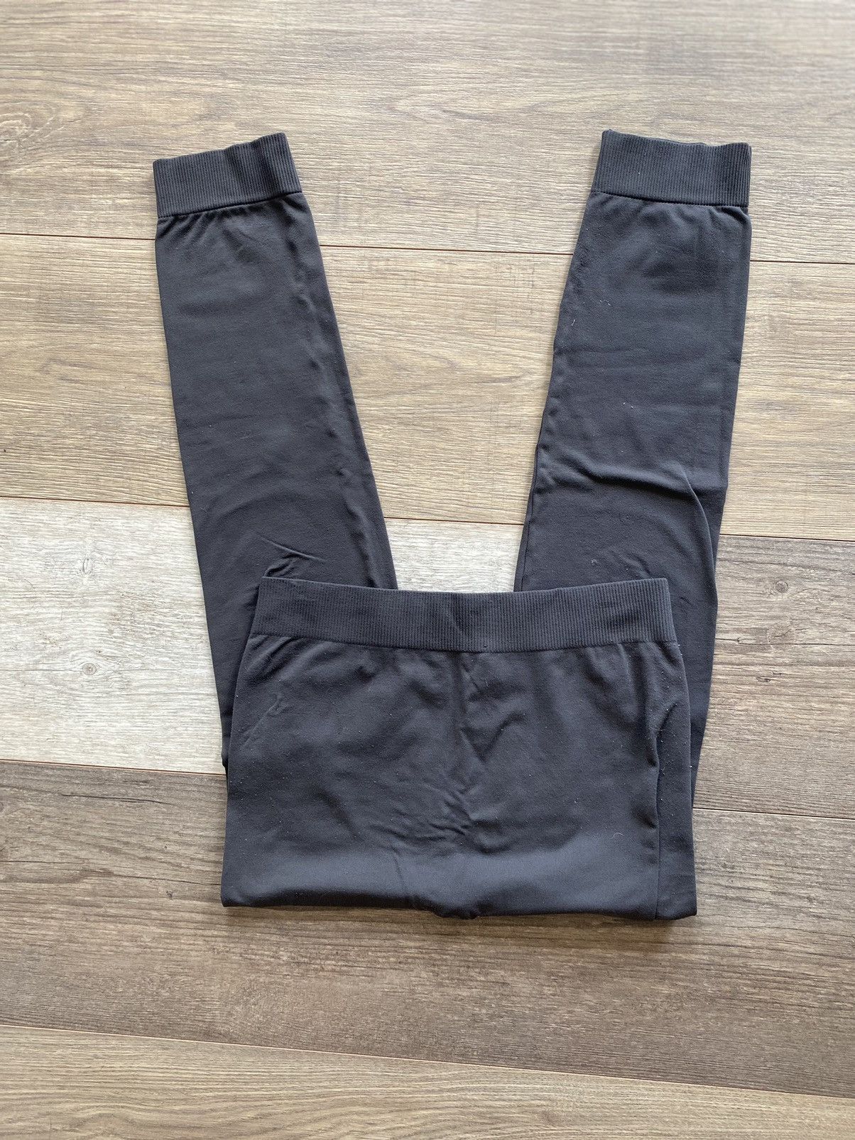 Other MOA MOA DARK GRAY CROPPED ANKLE LEGGINGS Size 24" / US 00 / IT 34 - 2 Thumbnail