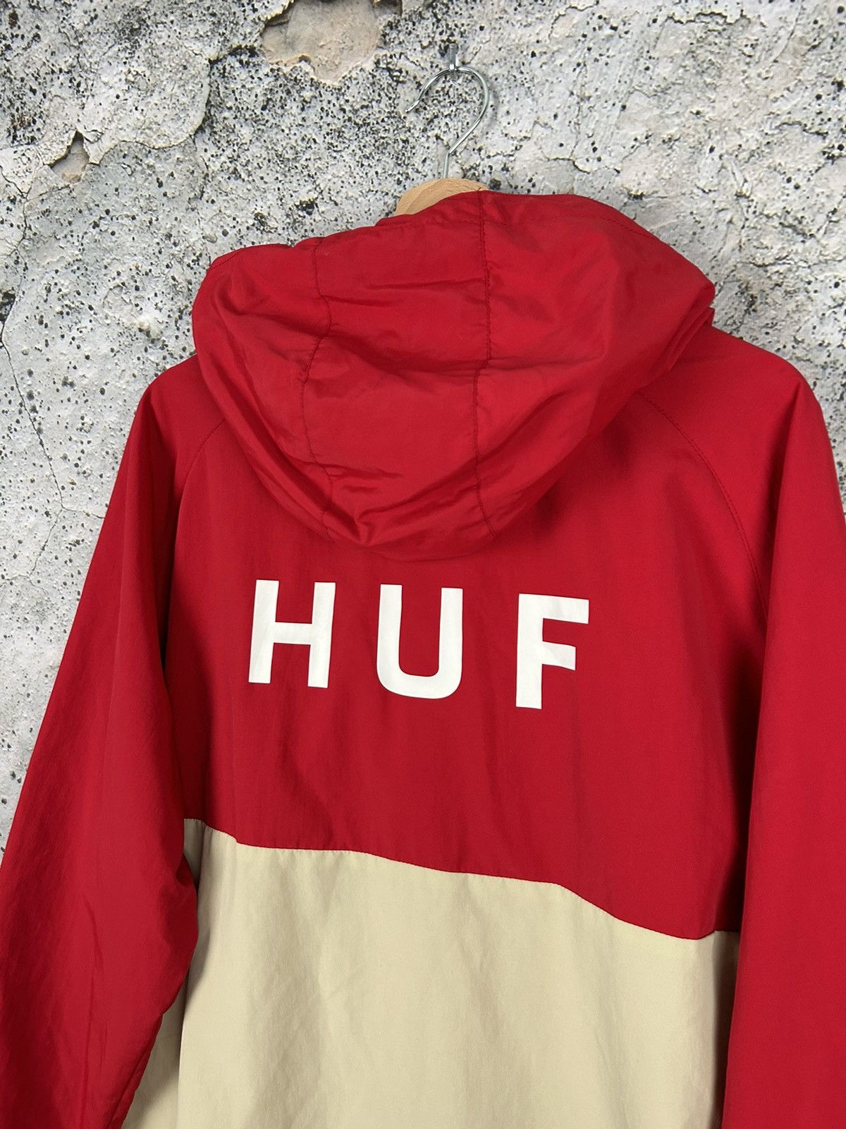 Huf HUF Skateboards Light Rain Jacket Streetwear Vintage Hype Size US L / EU 52-54 / 3 - 2 Thumbnail