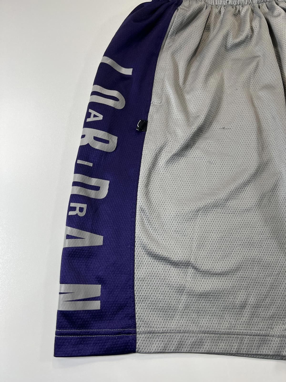 Jordan Brand Jordan Men's Basketball Shorts Grey and Purple Size US 32 / EU 48 - 3 Thumbnail