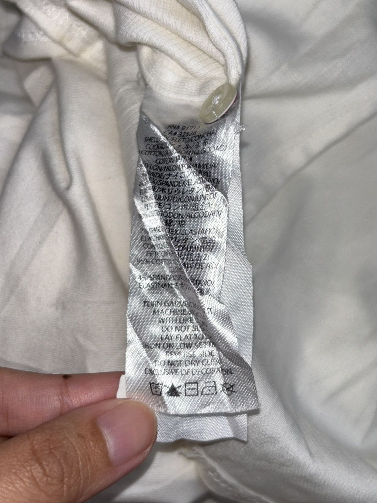 Armani Exchange ARMANI EXCHANGE White Shirt Size US XS / EU 42 / 0 - 8 Thumbnail
