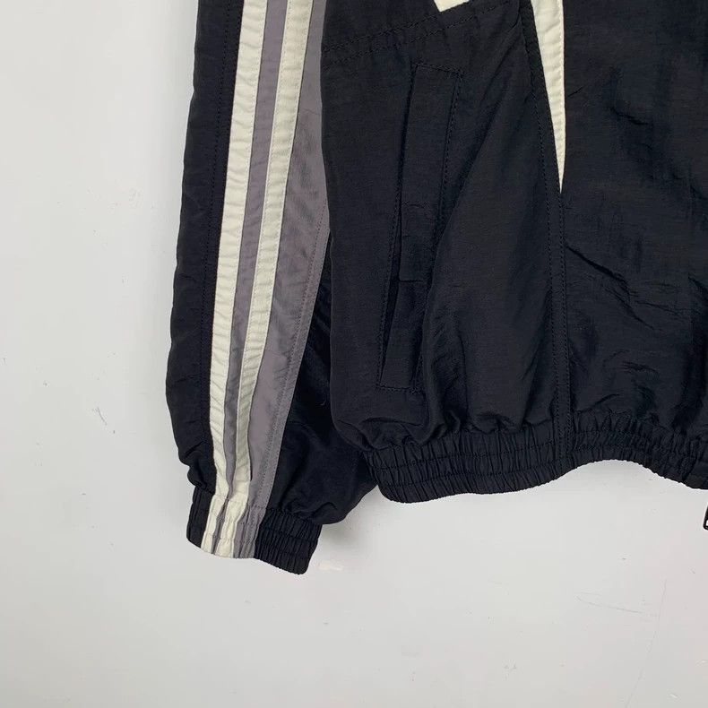 Other Balenciaga Black logo monogram embroidered striped zip jac Size US XS / EU 42 / 0 - 4 Thumbnail