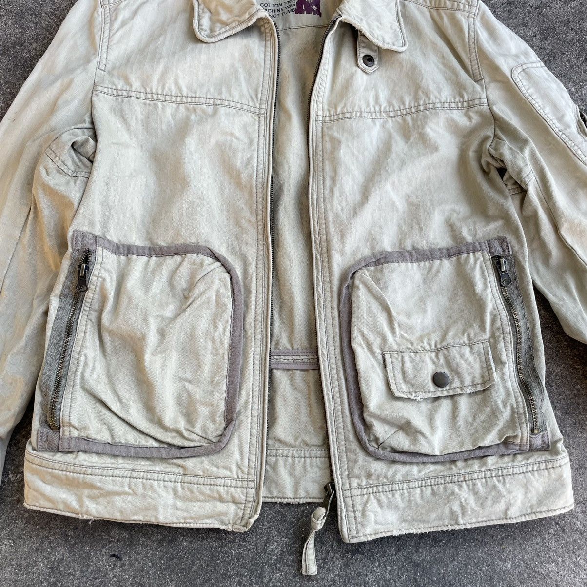 Japanese Brand GOA style cargo jacket cyber military// Rush hour Size US L / EU 52-54 / 3 - 3 Thumbnail