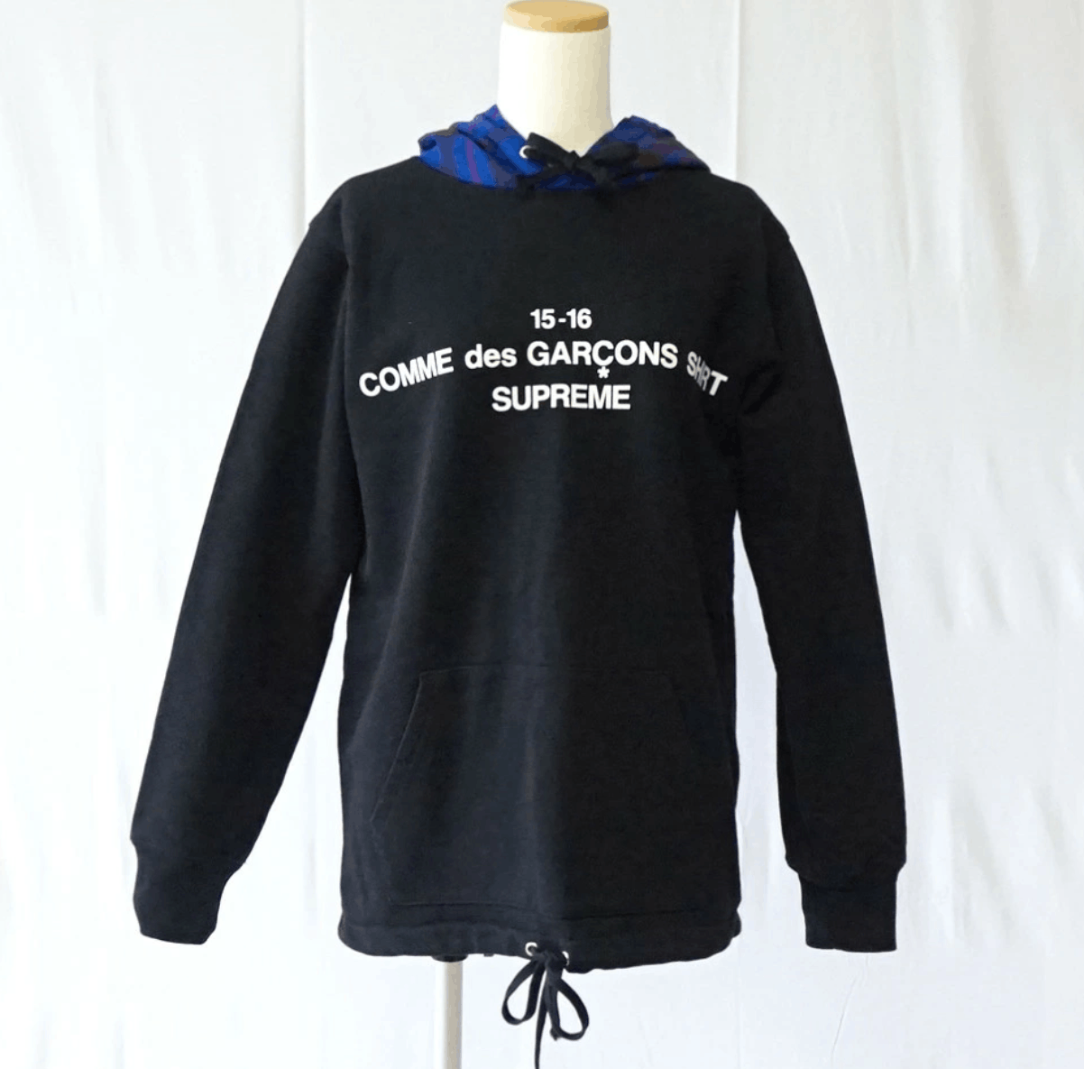 Comme des Garcons SHIRT × Supreme Supreme CDG 15AW Hooded Sweatshirt Size US S / EU 44-46 / 1 - 1 Thumbnail