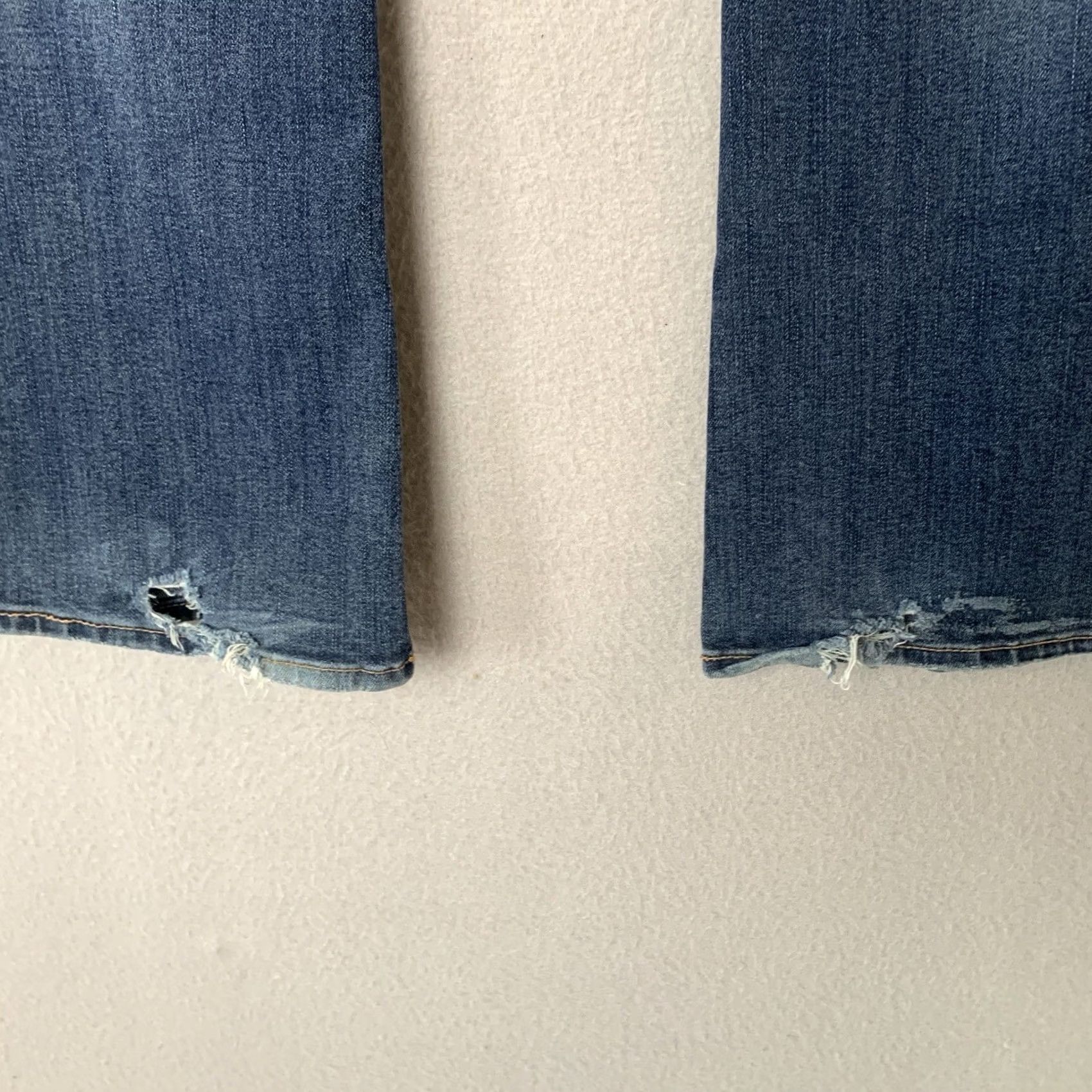 American Eagle Outfitters American Eagle Jeans Women Short 6 Kick Boot Denim Super Stretch Y2K 5-Pocket Zipper Button Baggy N/A Size 28" / US 6 / IT 42 - 6 Thumbnail