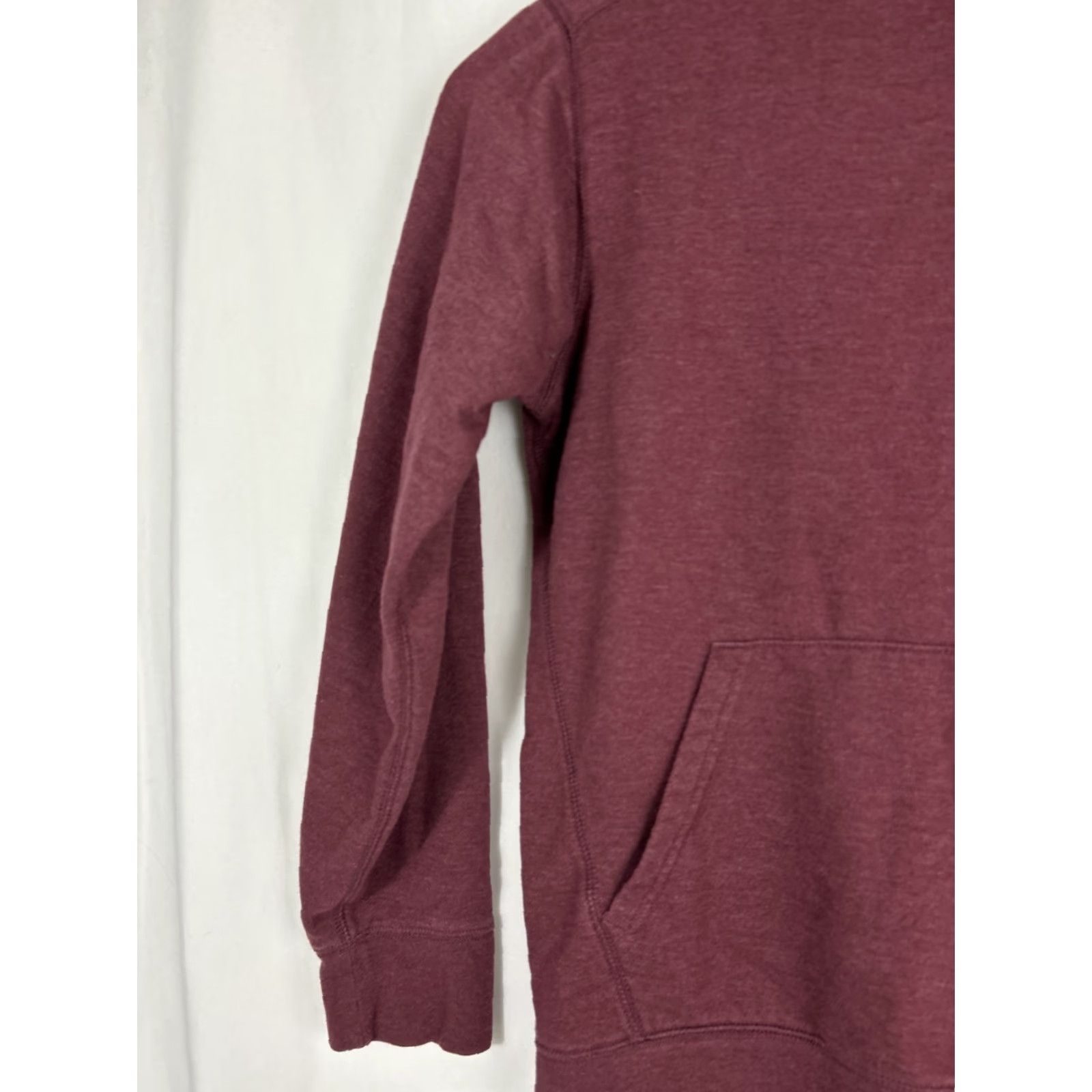 Eddie Bauer VINTAGE Eddie Bauer Mens Hoodie Pullover Everyday Cotton Blend Red Maroon M Adult Mens Size US M / EU 48-50 / 2 - 2 Thumbnail