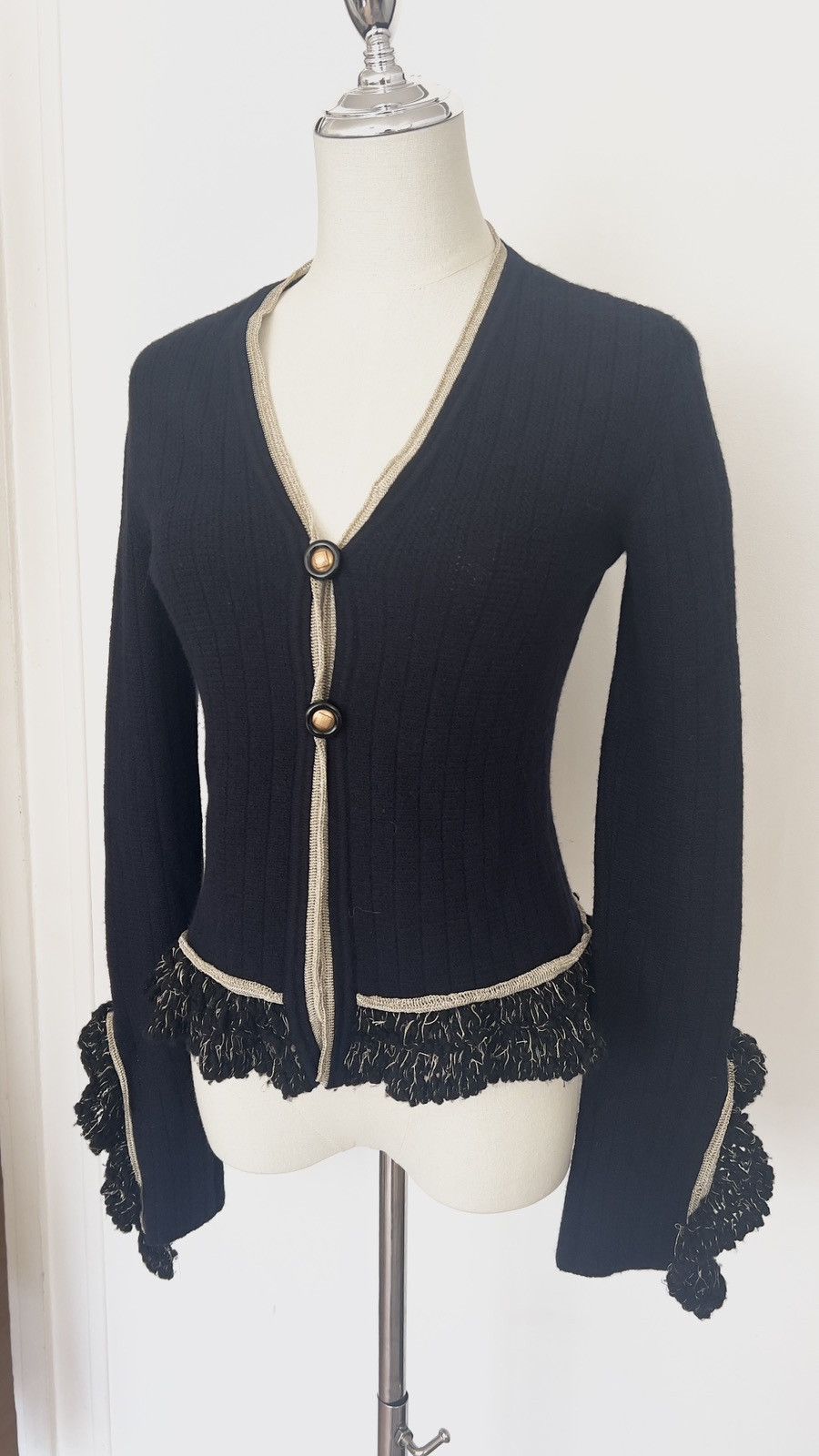 Fendi Fendi Cardigan – Cashmere – Size M – Very Good Condition Size S / US 4 / IT 40 - 3 Thumbnail