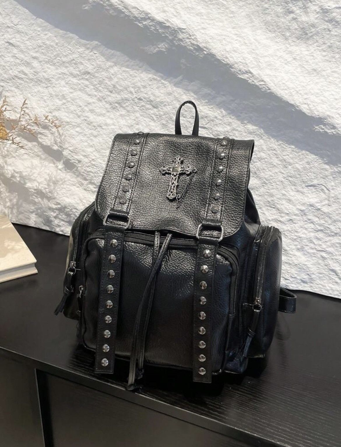 Designer 🖤Rick Owen’s Type Leather Bag🖤 Size ONE SIZE - 4 Thumbnail