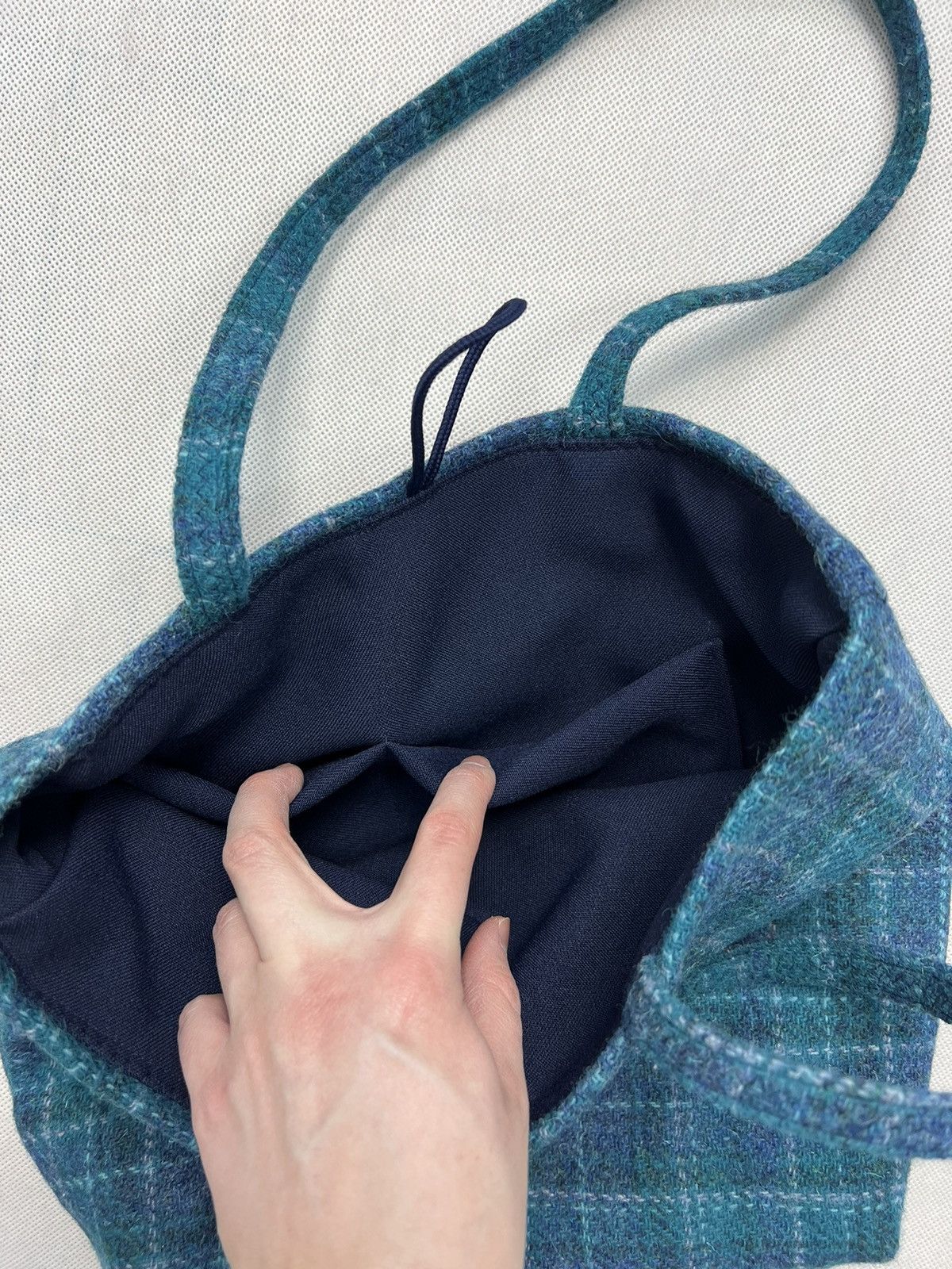 Harris Tweed Wool Handbag Harris Tweed Made In Scotland Size ONE SIZE - 5 Thumbnail