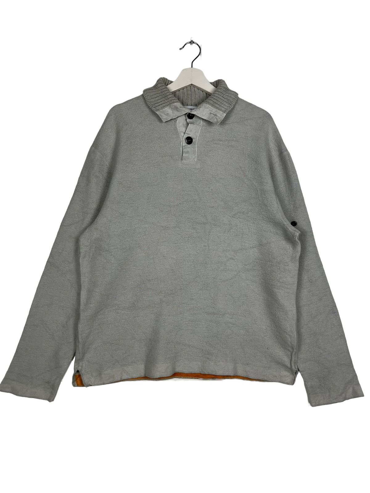 Stone Island 🔥 VINTAGE STONE ISLAND HIGH COLAR JUMPER SWEATSHIRT ITALY Size US L / EU 52-54 / 3 - 1 Thumbnail