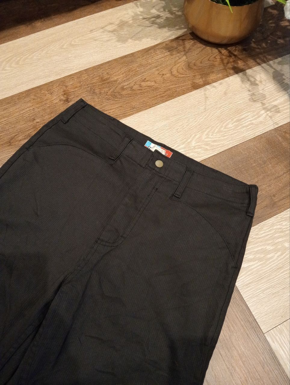 Monitaly MONITALY VINTAGE COTTON PANTS - SIZE 30 BLACK Size US 30 / EU 46 - 4 Thumbnail