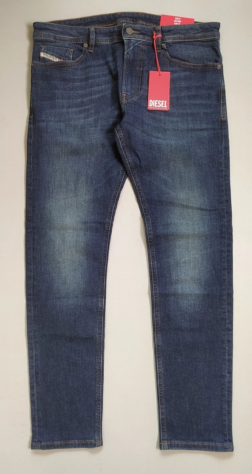 Diesel Diesel THOMMER-X-RM049 Men's Jean WORLDWIDE SHIPPING T 9977 Size US 34 / EU 50 - 2 Thumbnail