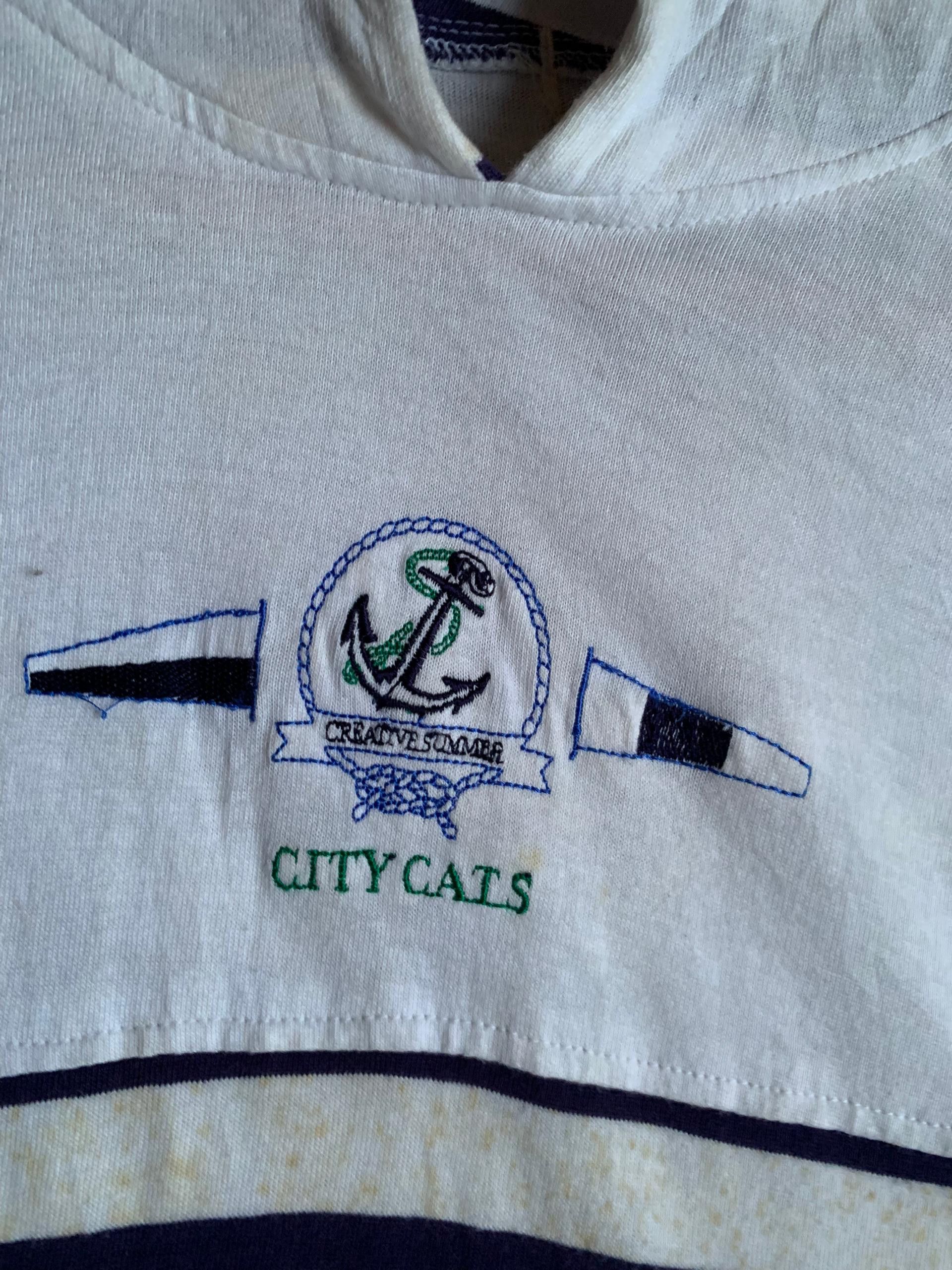 Japanese Brand city cats Work Wear Japan Hoodie Pullover made japan Size US L / EU 52-54 / 3 - 9 Thumbnail