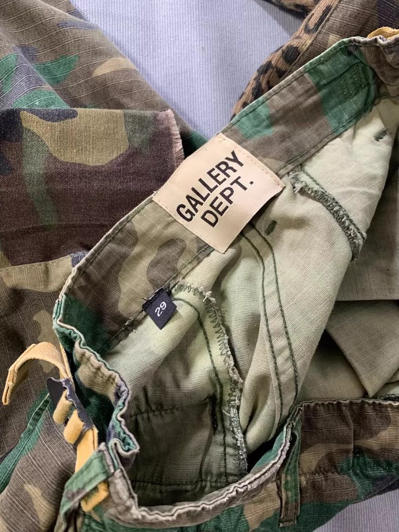 Gallery Dept. Gallery Dept Camouflage splash-ink lumberjack trouser pants Size US 29 - 3 Thumbnail
