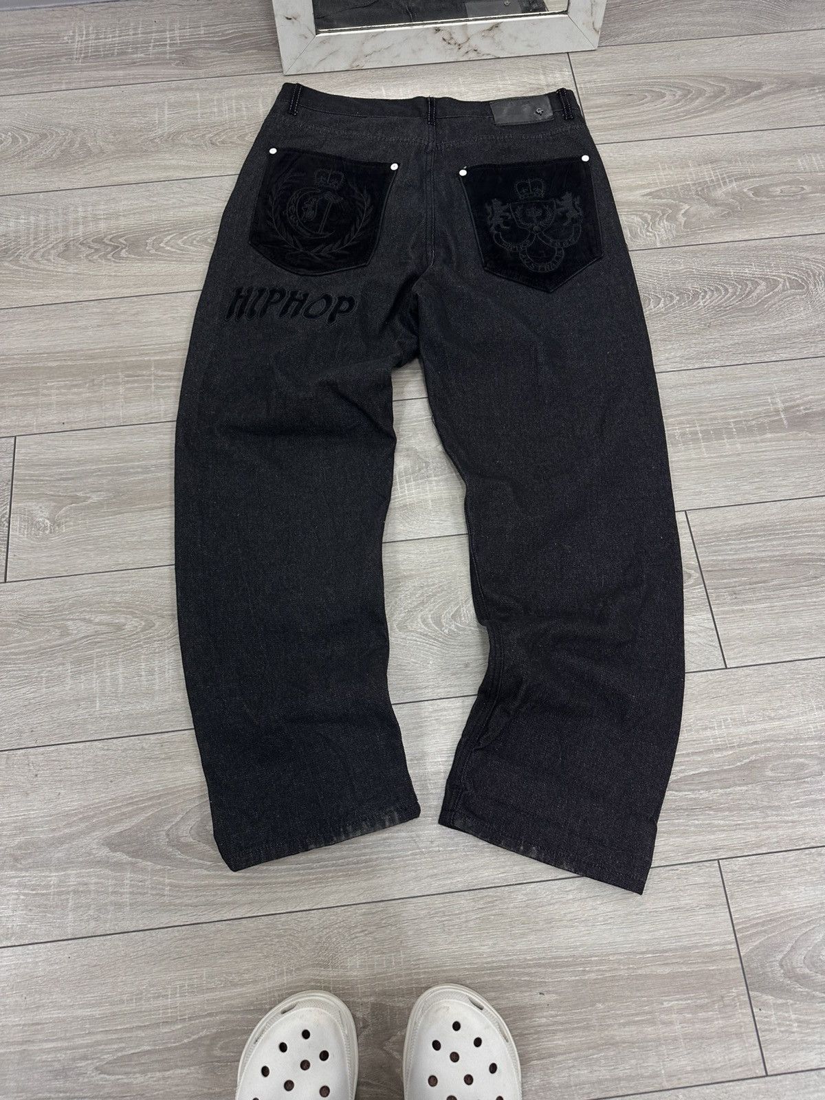 Hysteric Glamour Baggy Wide Hip Hop Rap Jeans Size US 32 / EU 48 - 4 Thumbnail